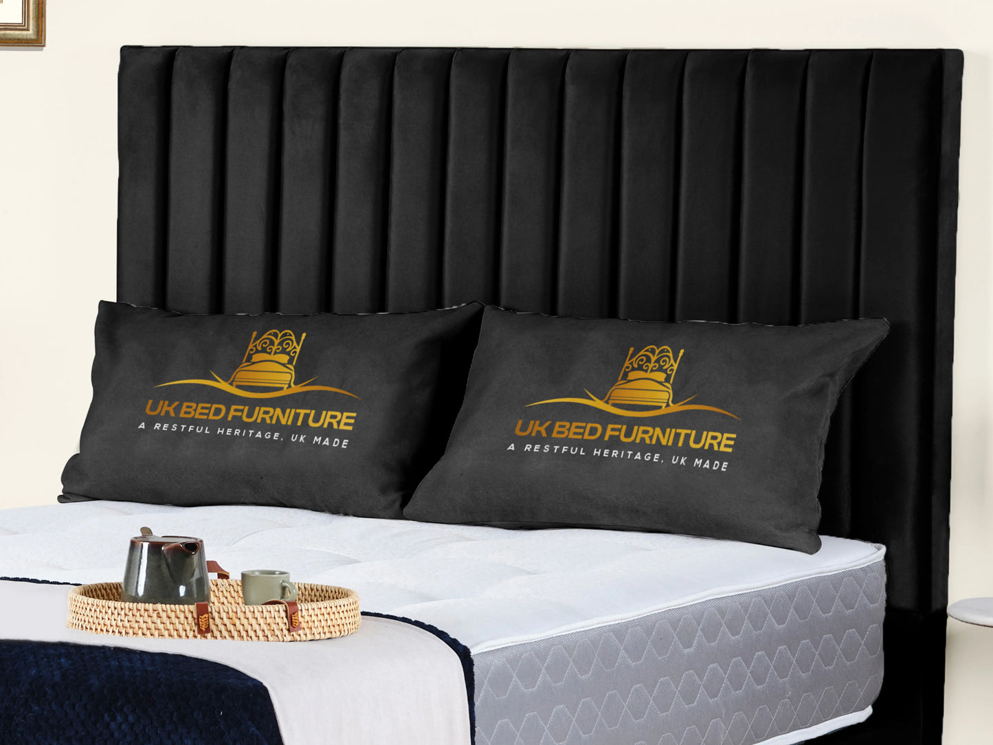 Milan upholstered bed
