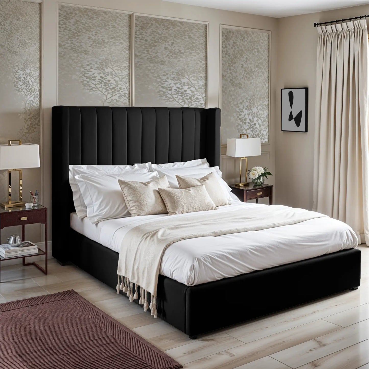 Barcelona Upholstered Bed