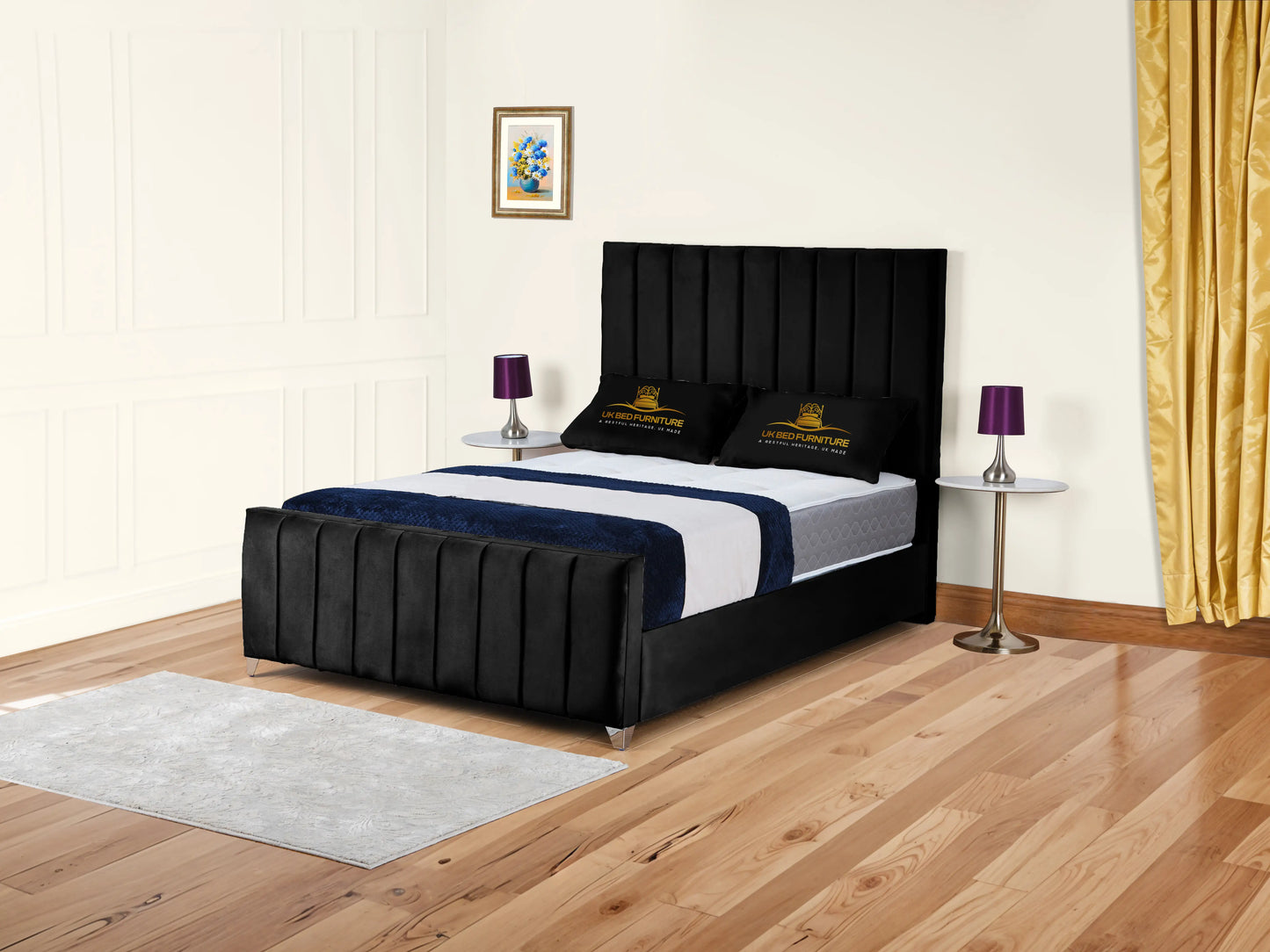 Lisburn Upholstered bed