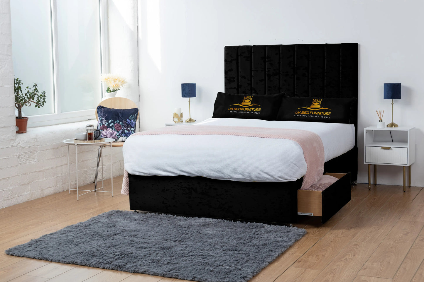 Amelia Lined Divan Bed
