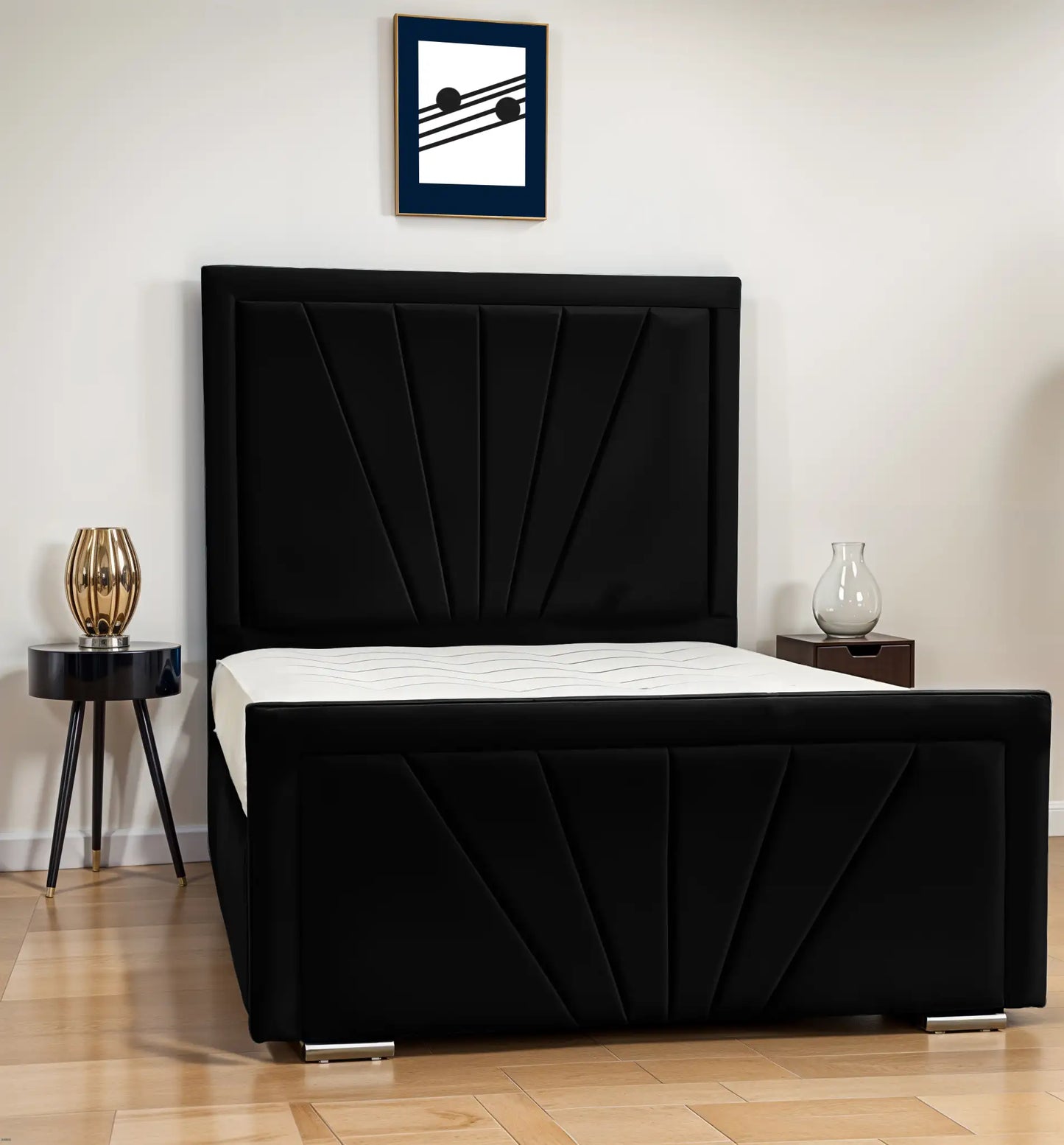 Zahah upholstered bed