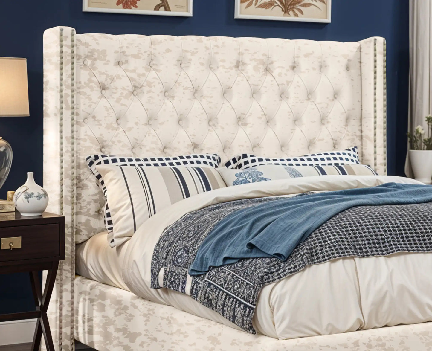 Designed Upholstered Bed