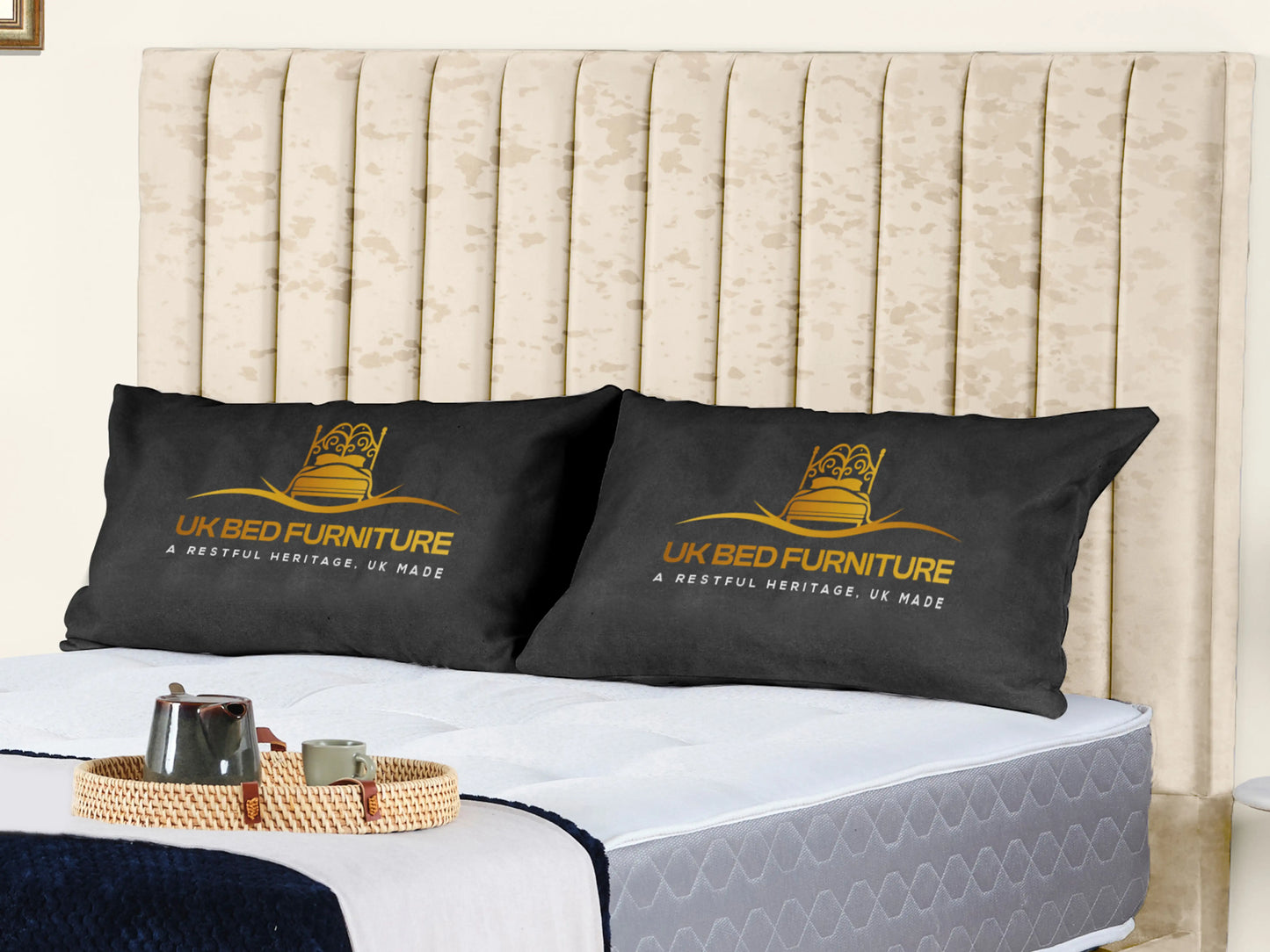 Milan upholstered bed