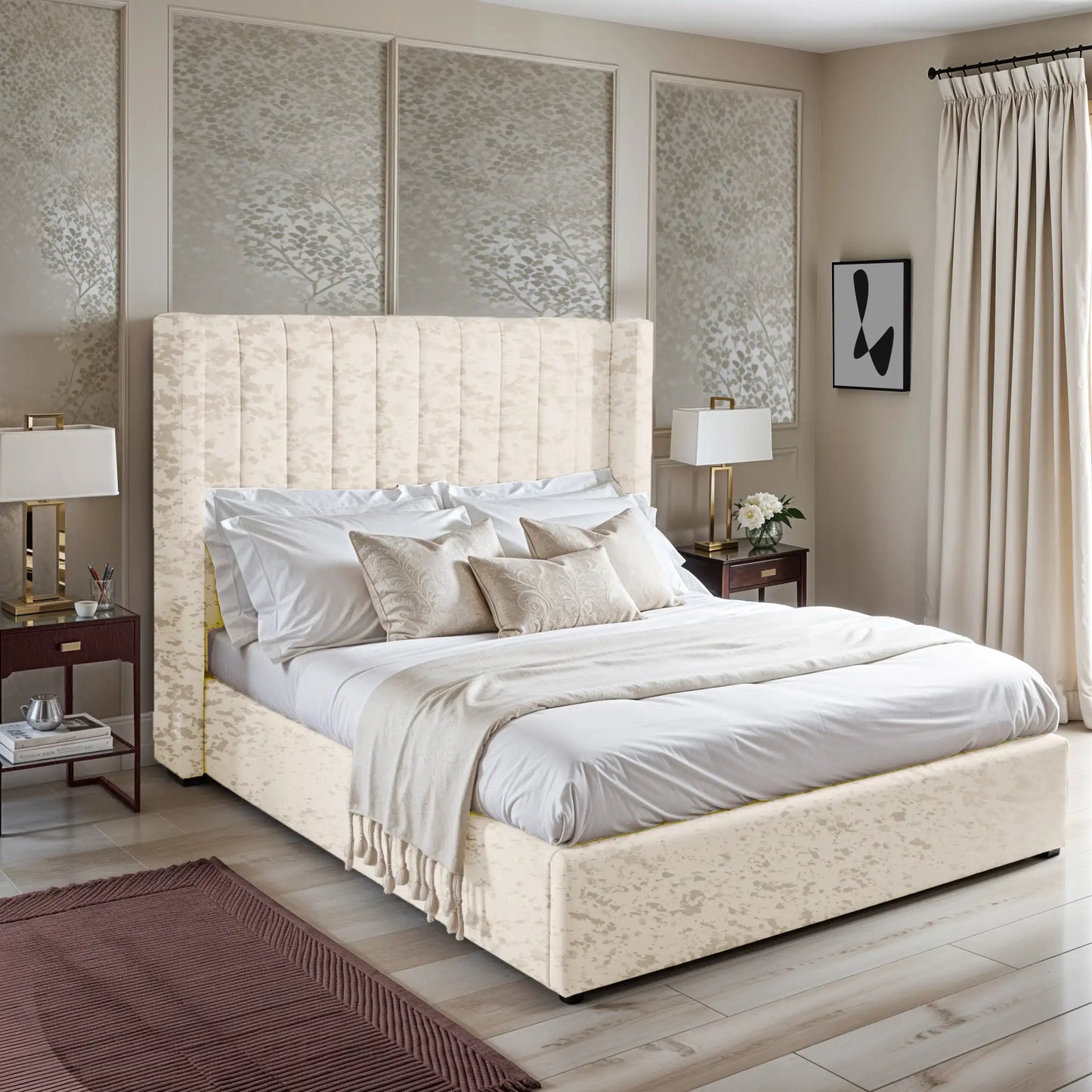 Barcelona Upholstered Bed