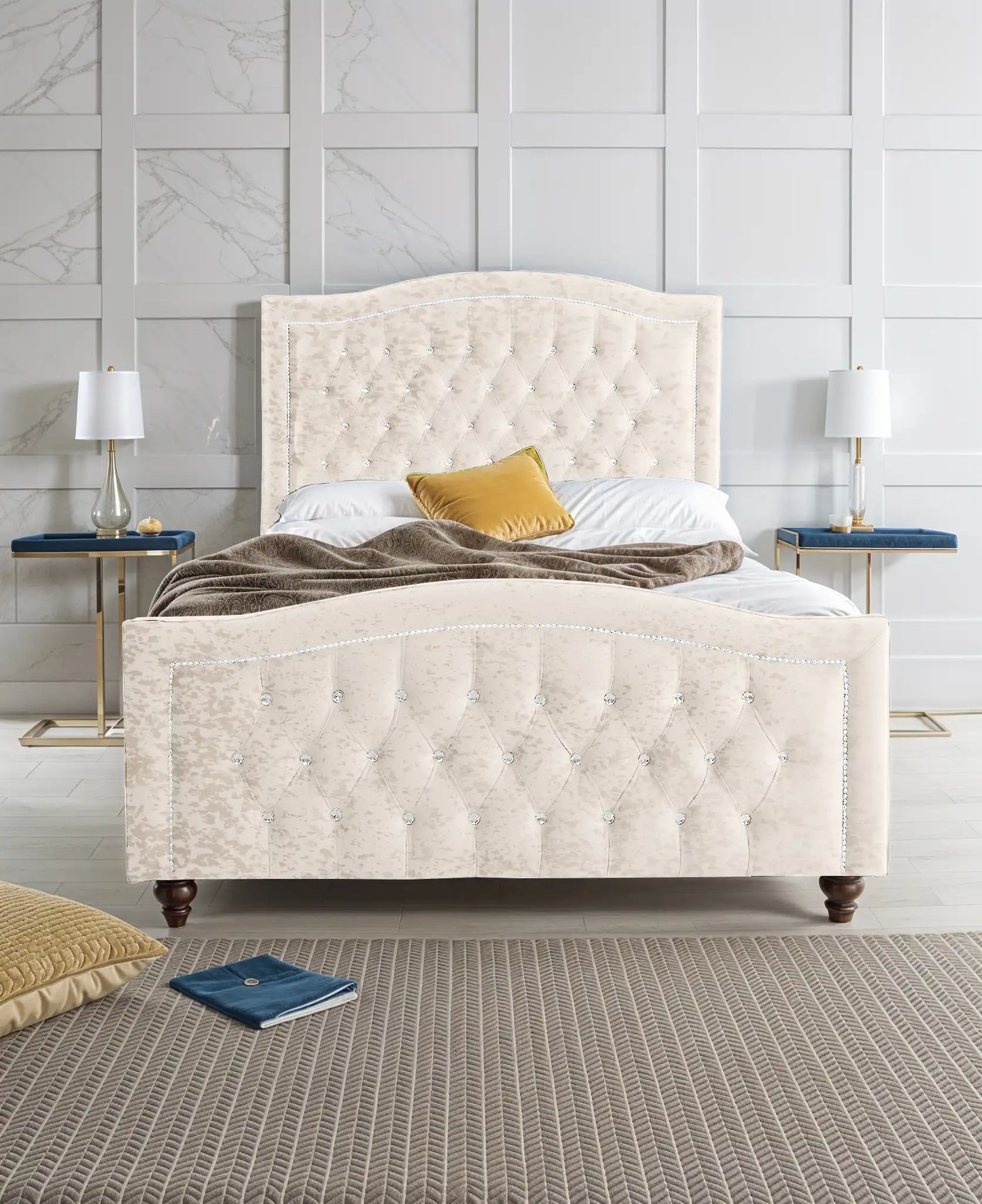 Stockholm Upholstered Bed