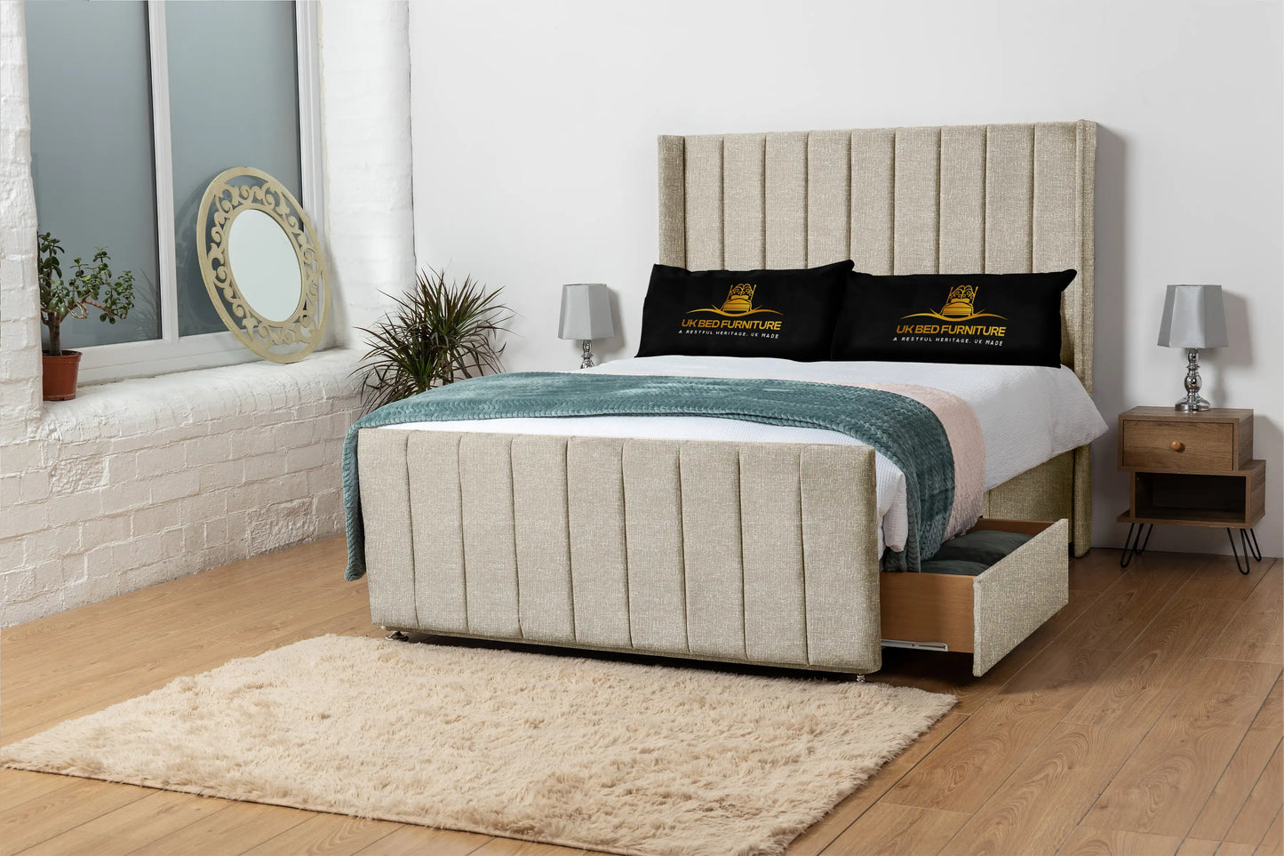 Seoul Wingback Divan Bed