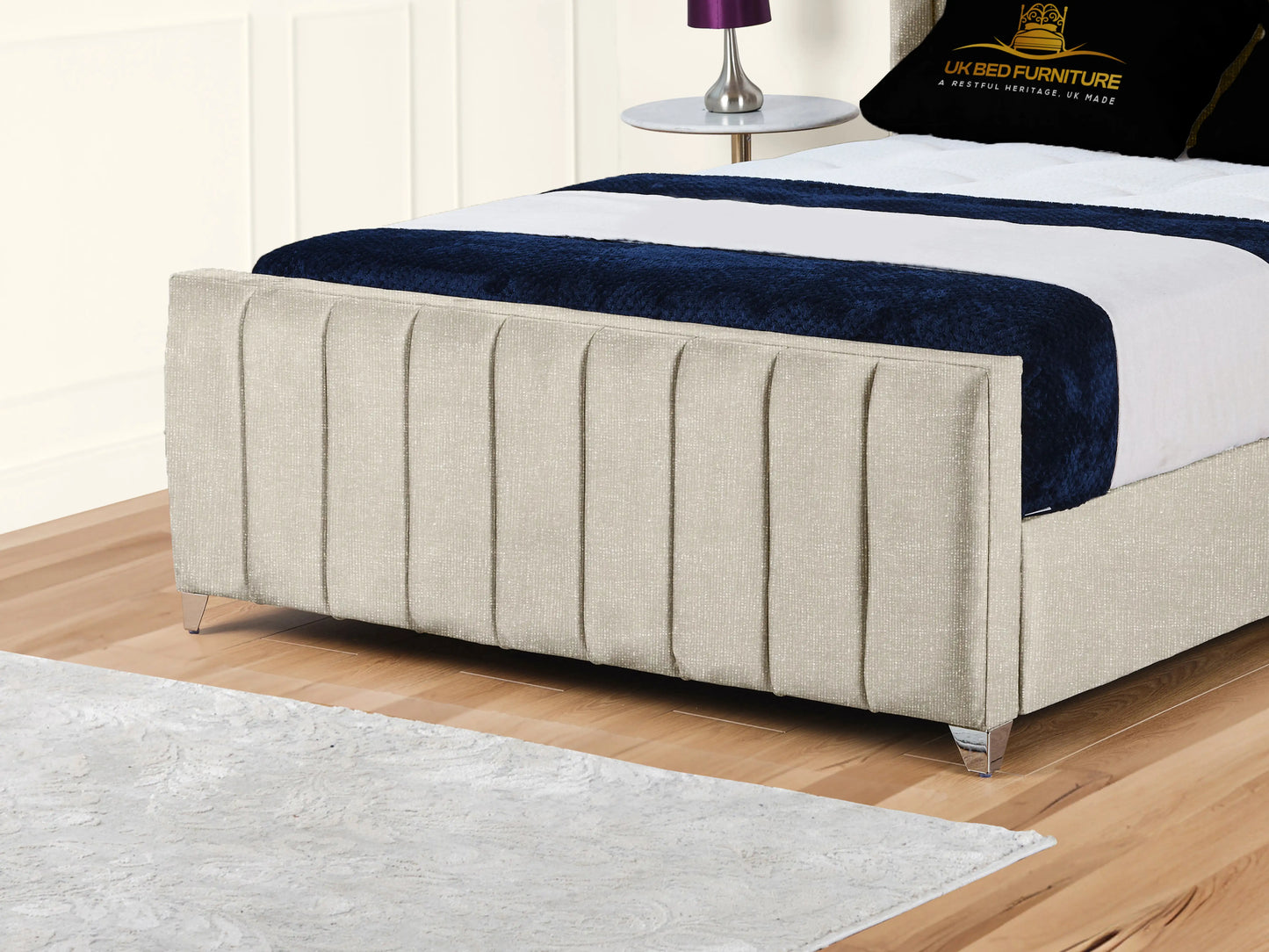 Empire Winged upholstered Bed