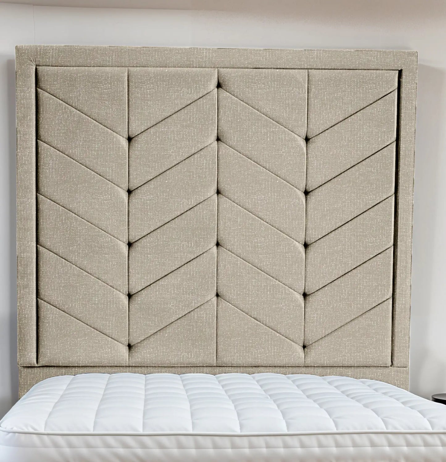 Indulgence Border Upholstered Bed