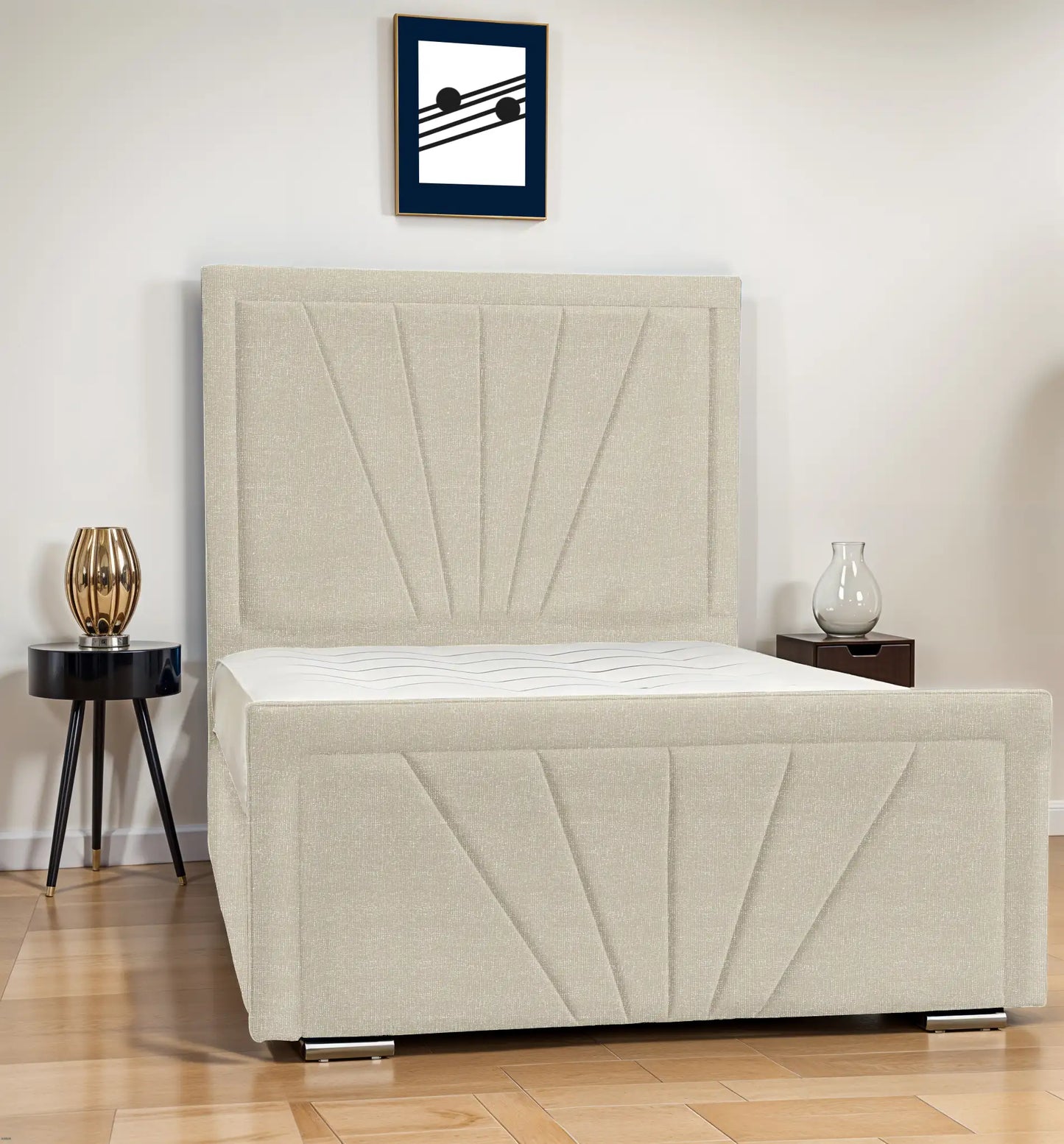 Zahah upholstered bed