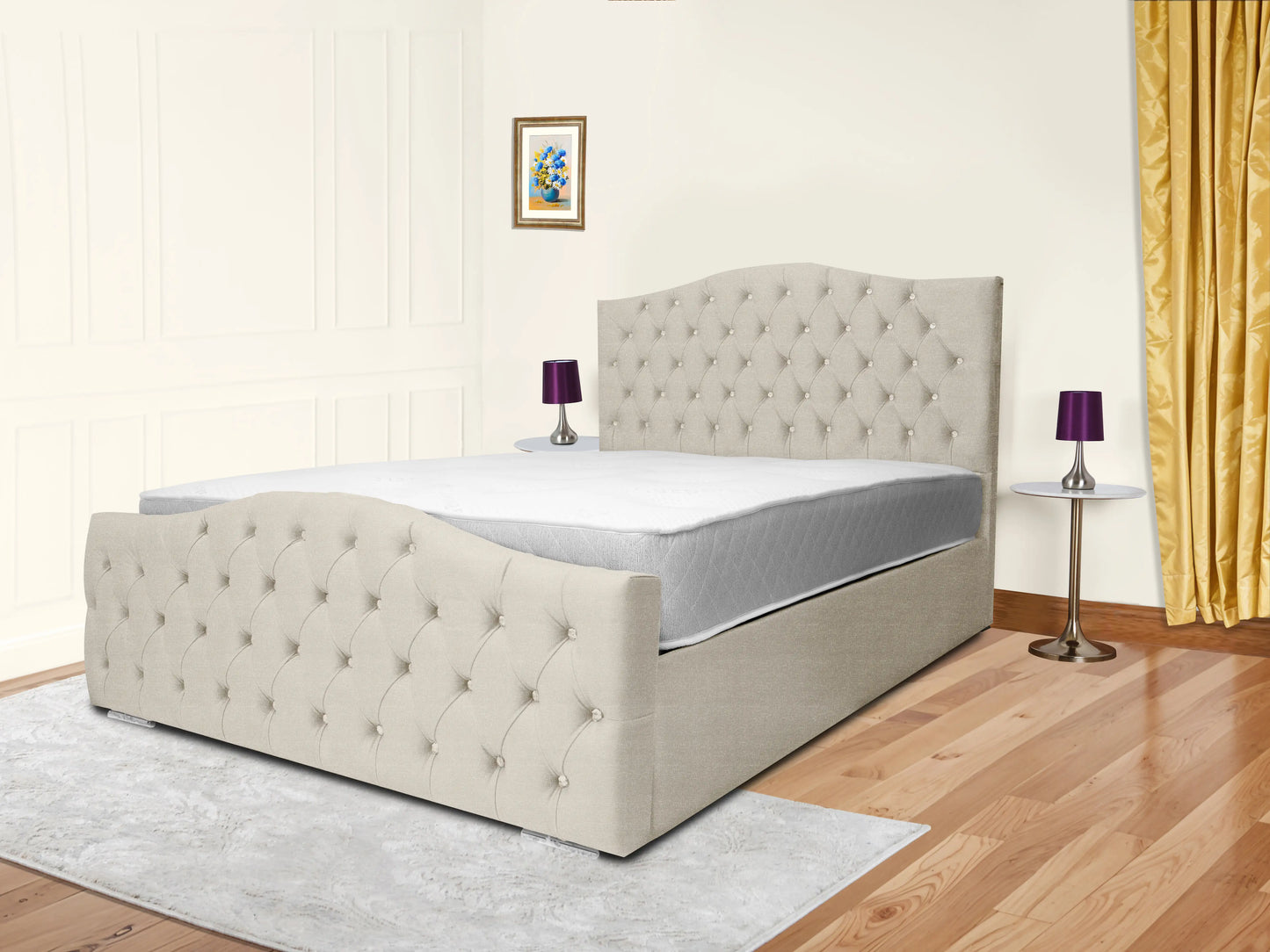 Classic Upholstered Bed