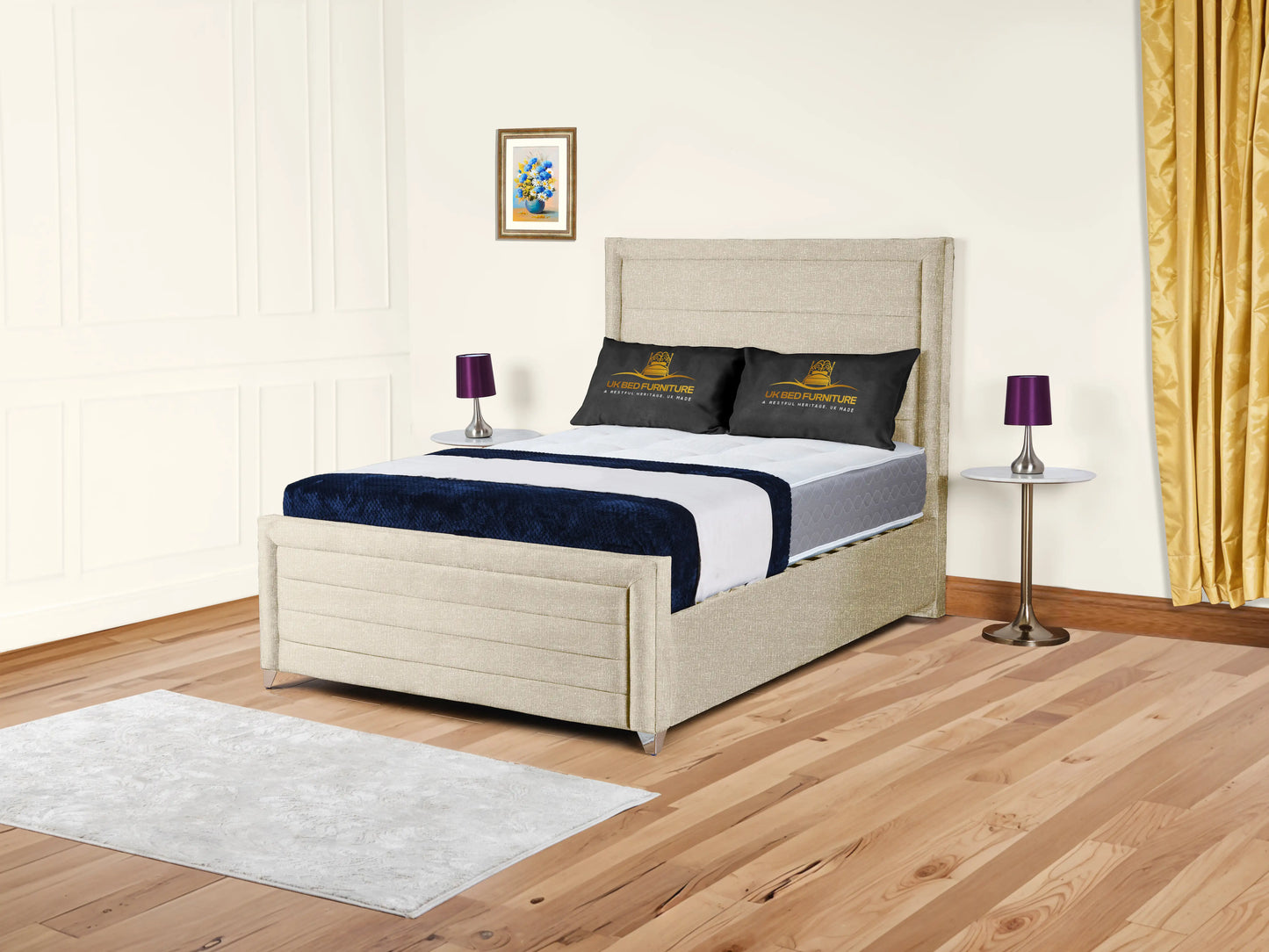 Safina Upholstered Bed