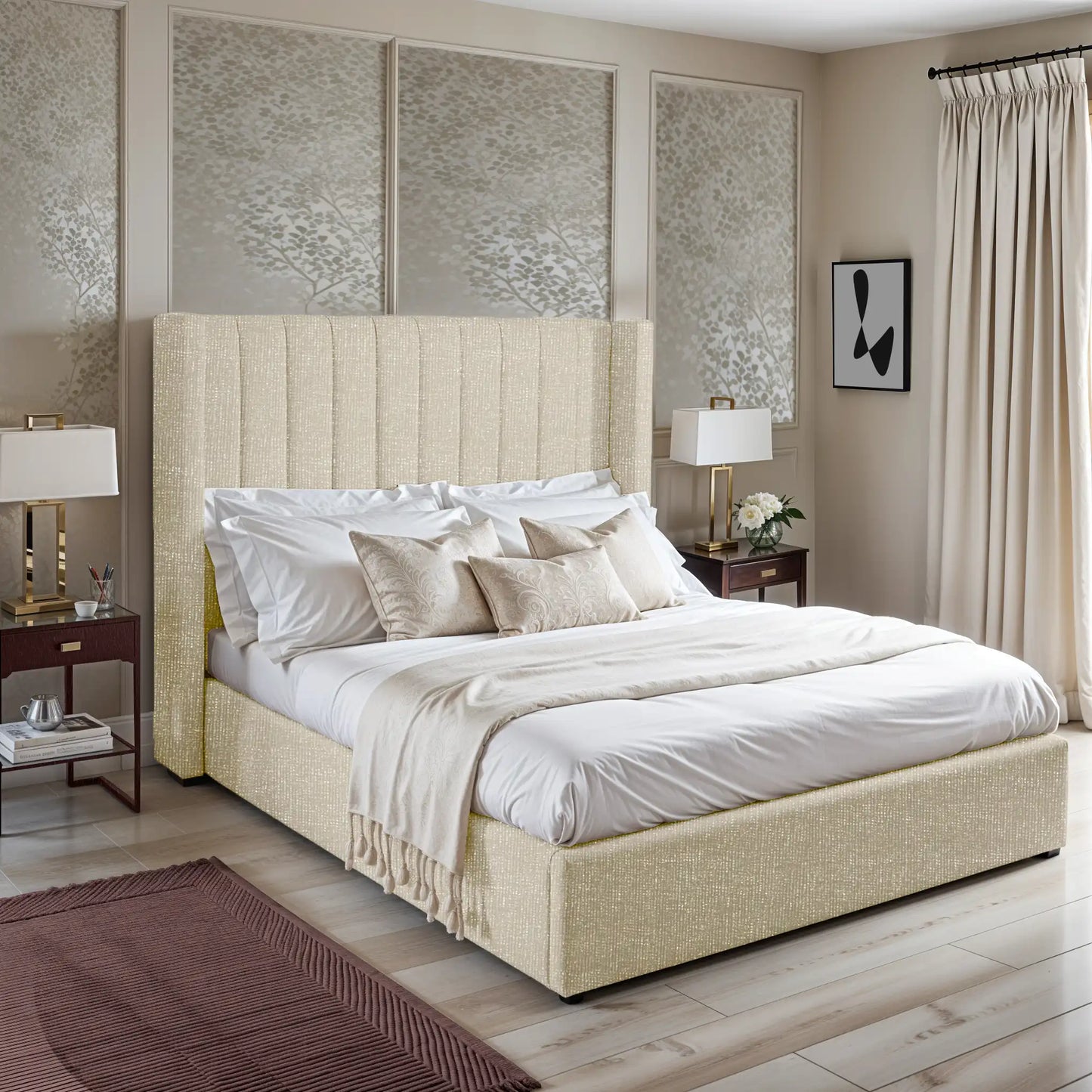 Barcelona Upholstered Bed