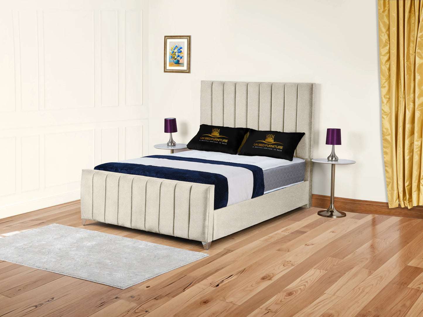 Lisburn Upholstered bed