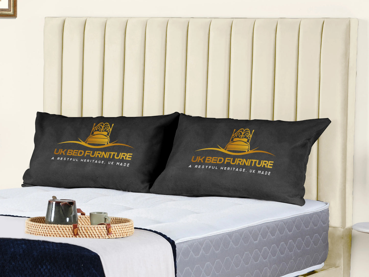 Milan upholstered bed