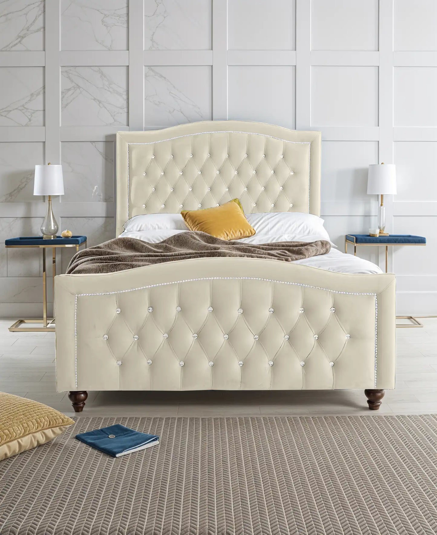 Stockholm Upholstered Bed