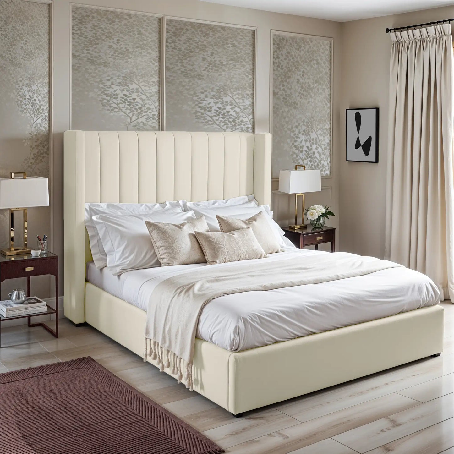 Barcelona Upholstered Bed