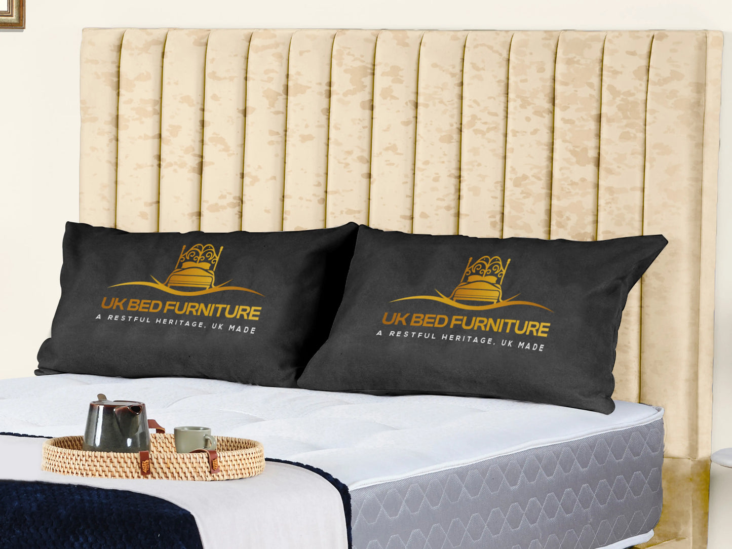 Milan upholstered bed