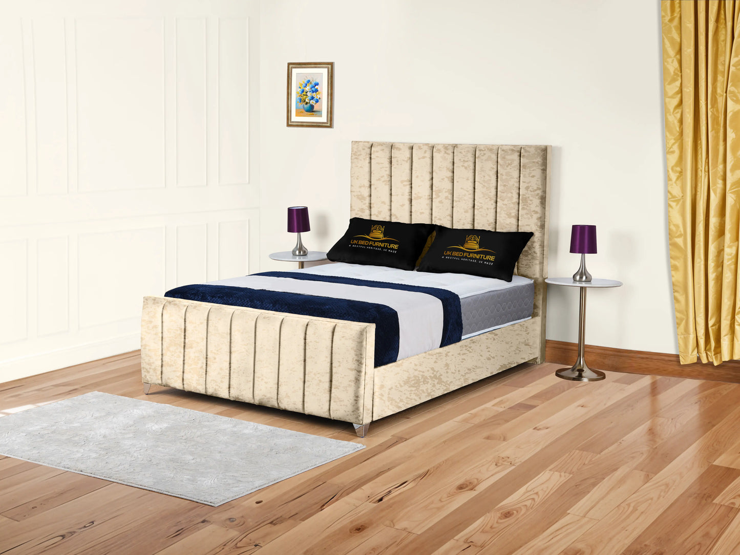Lisburn Upholstered bed