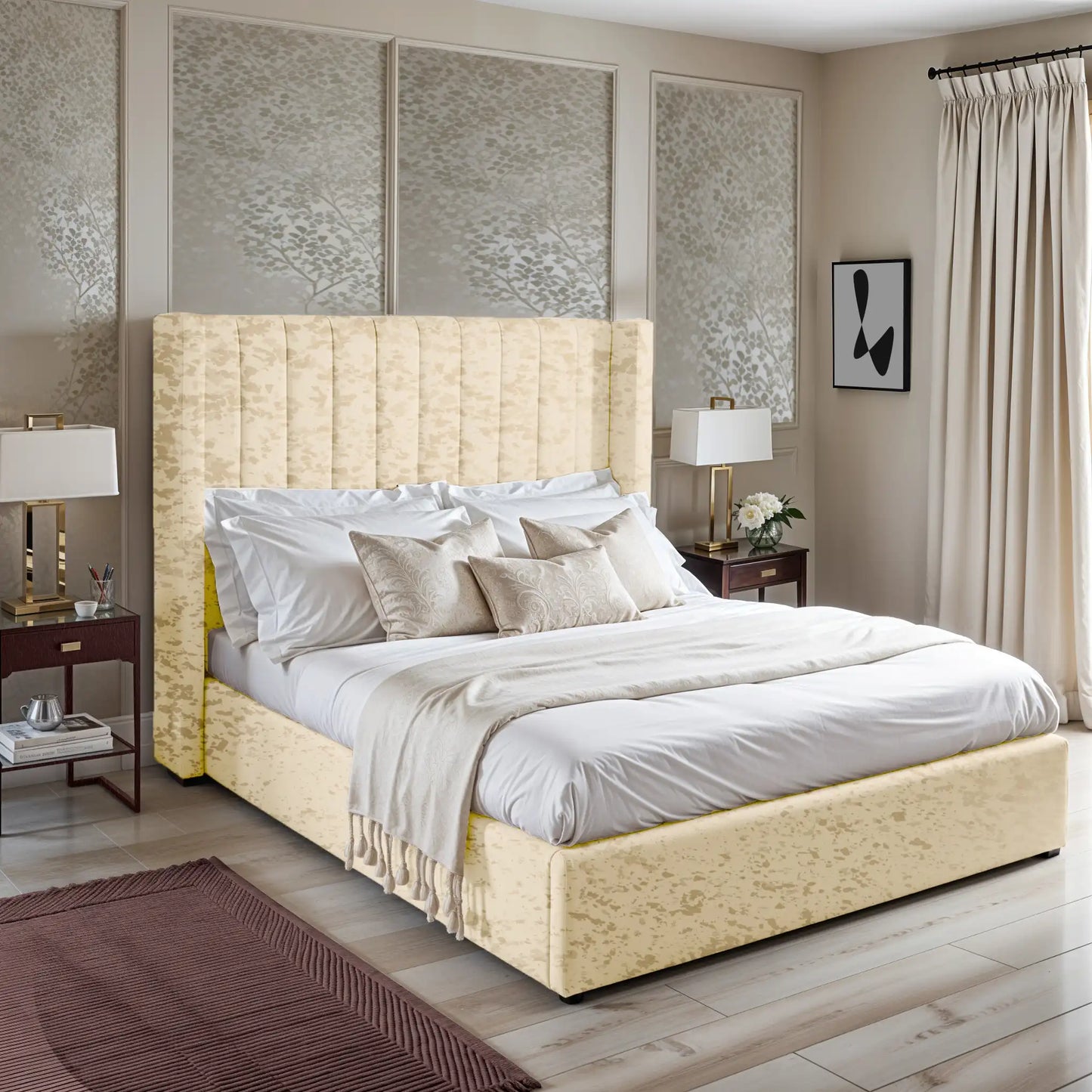 Barcelona Upholstered Bed