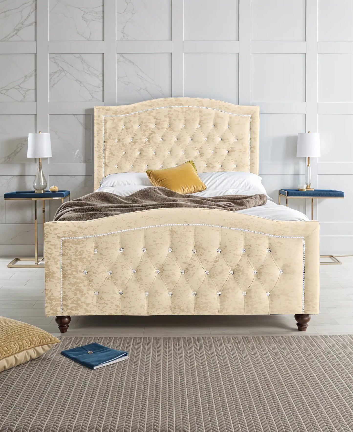Stockholm Upholstered Bed