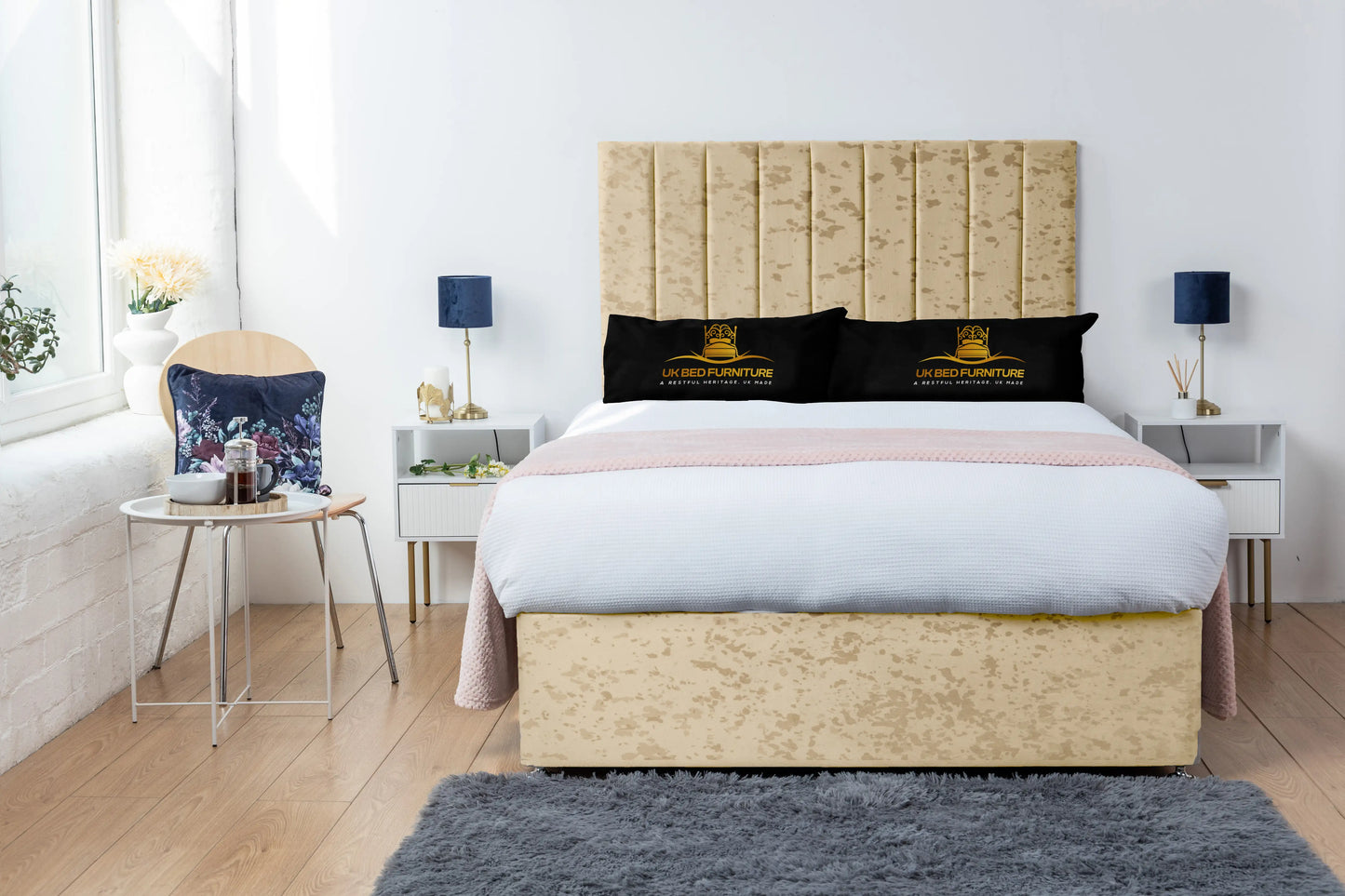 Amelia Lined Divan Bed