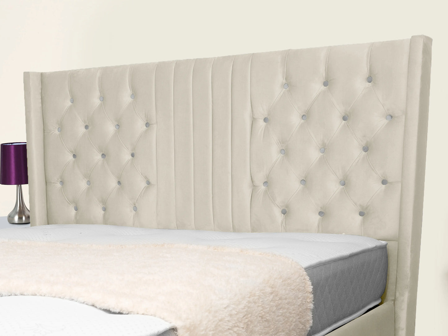 Middleton Winged Upholstered Bed
