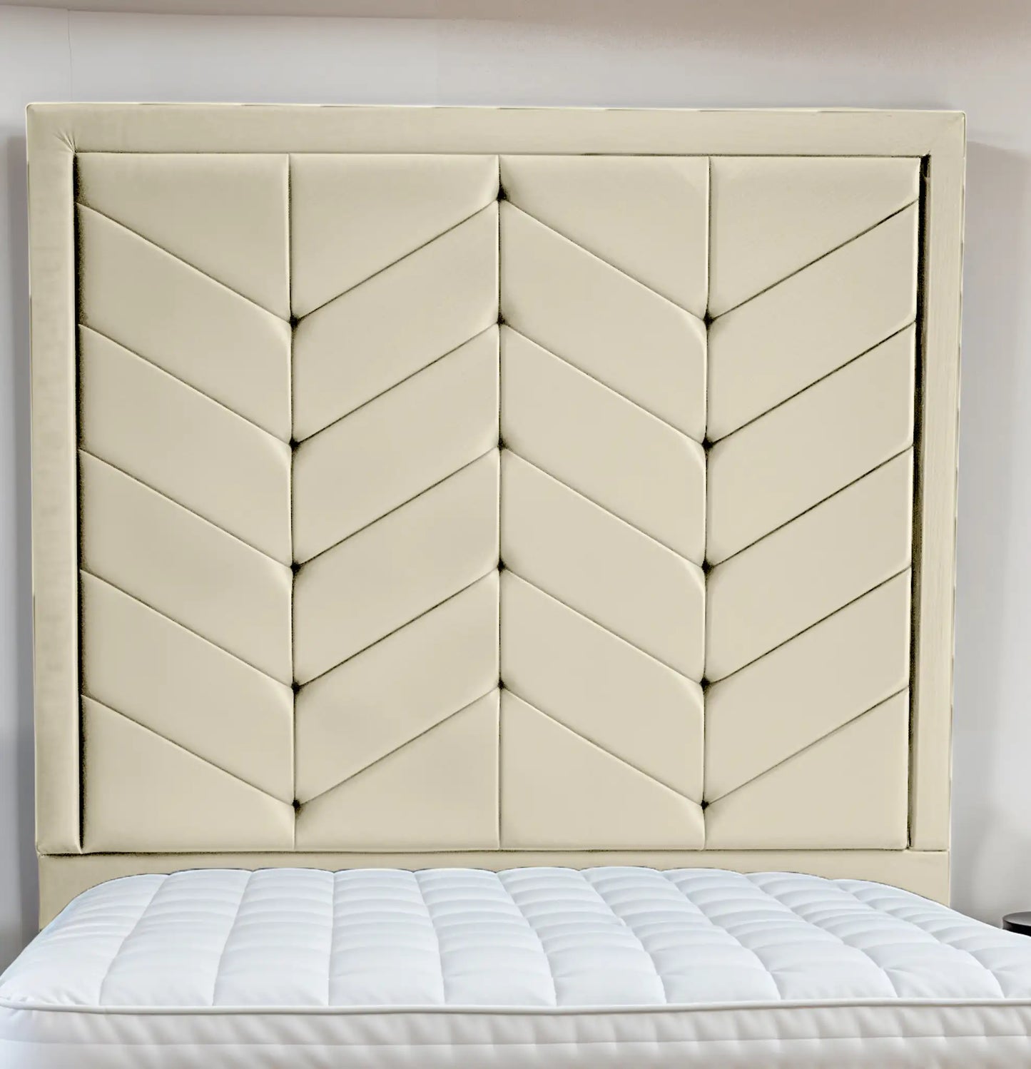 Indulgence Border Upholstered Bed