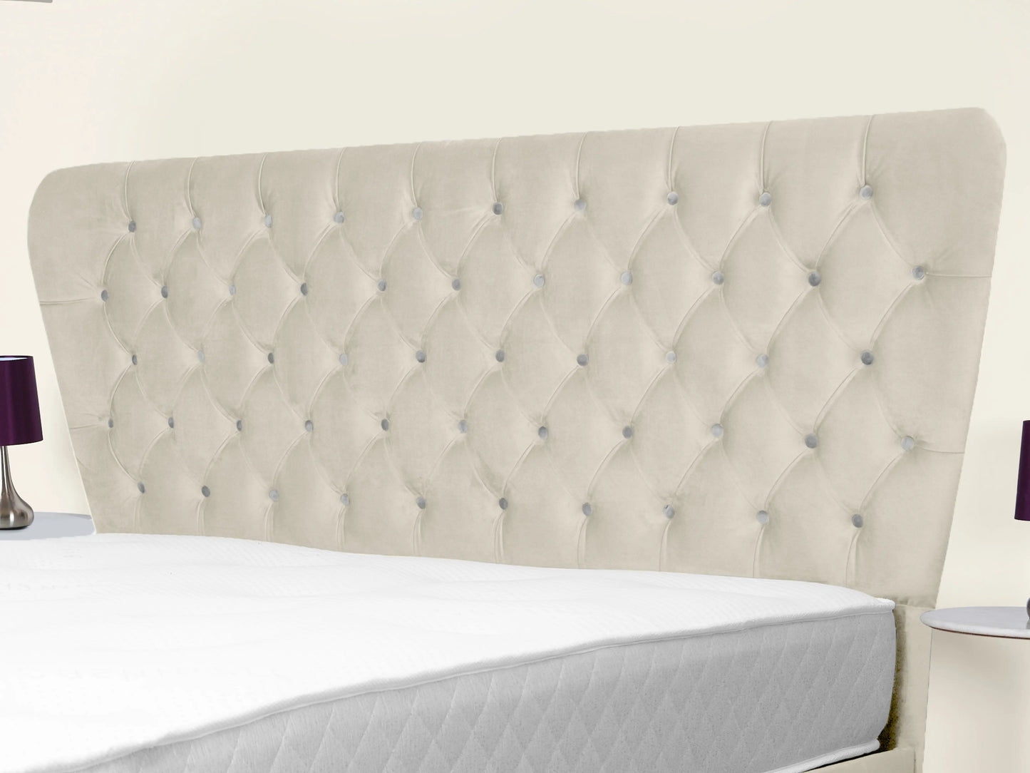 Kendall Winged Upholstered Bed