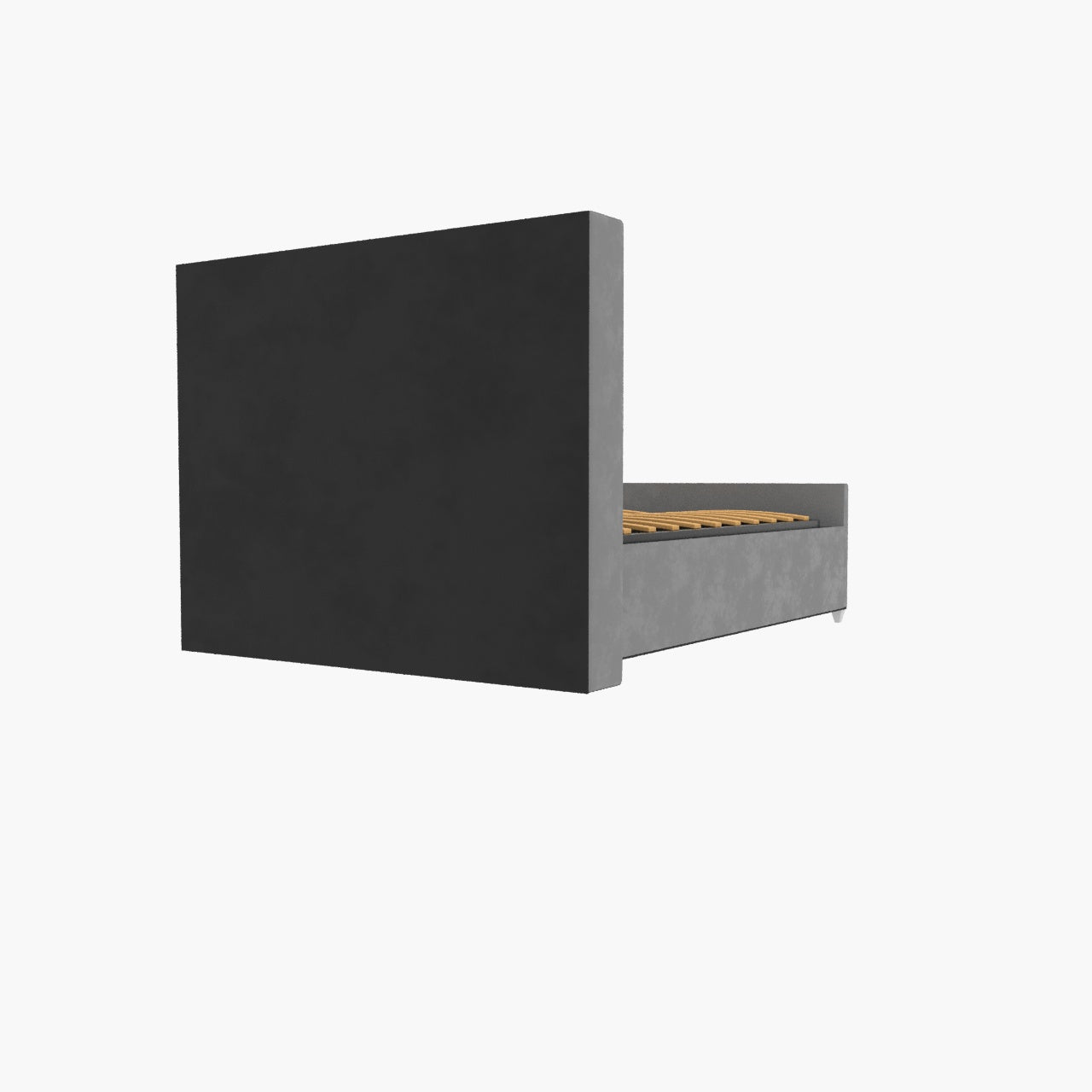 Elise lined winged Upholstered Bed