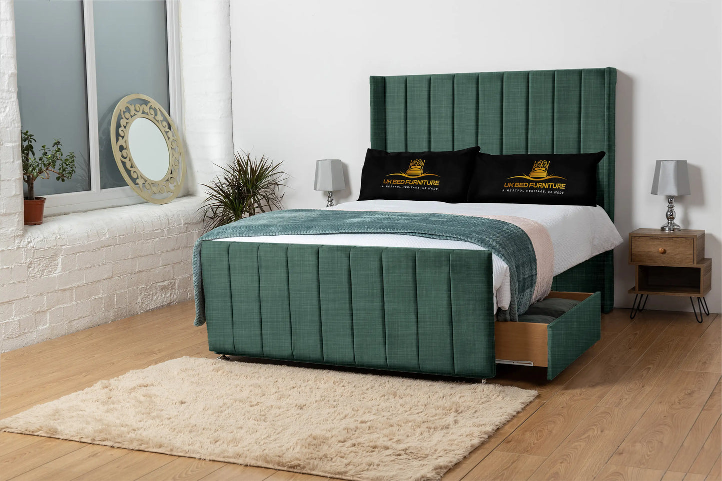 Seoul Wingback Divan Bed