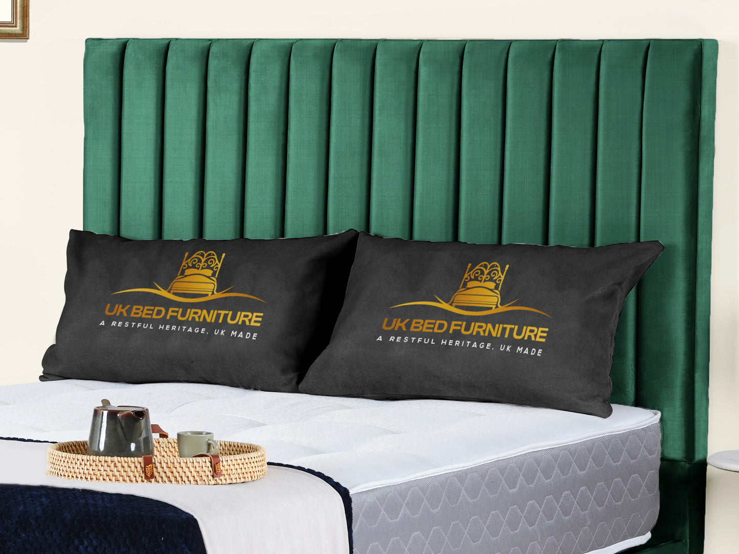 Milan upholstered bed