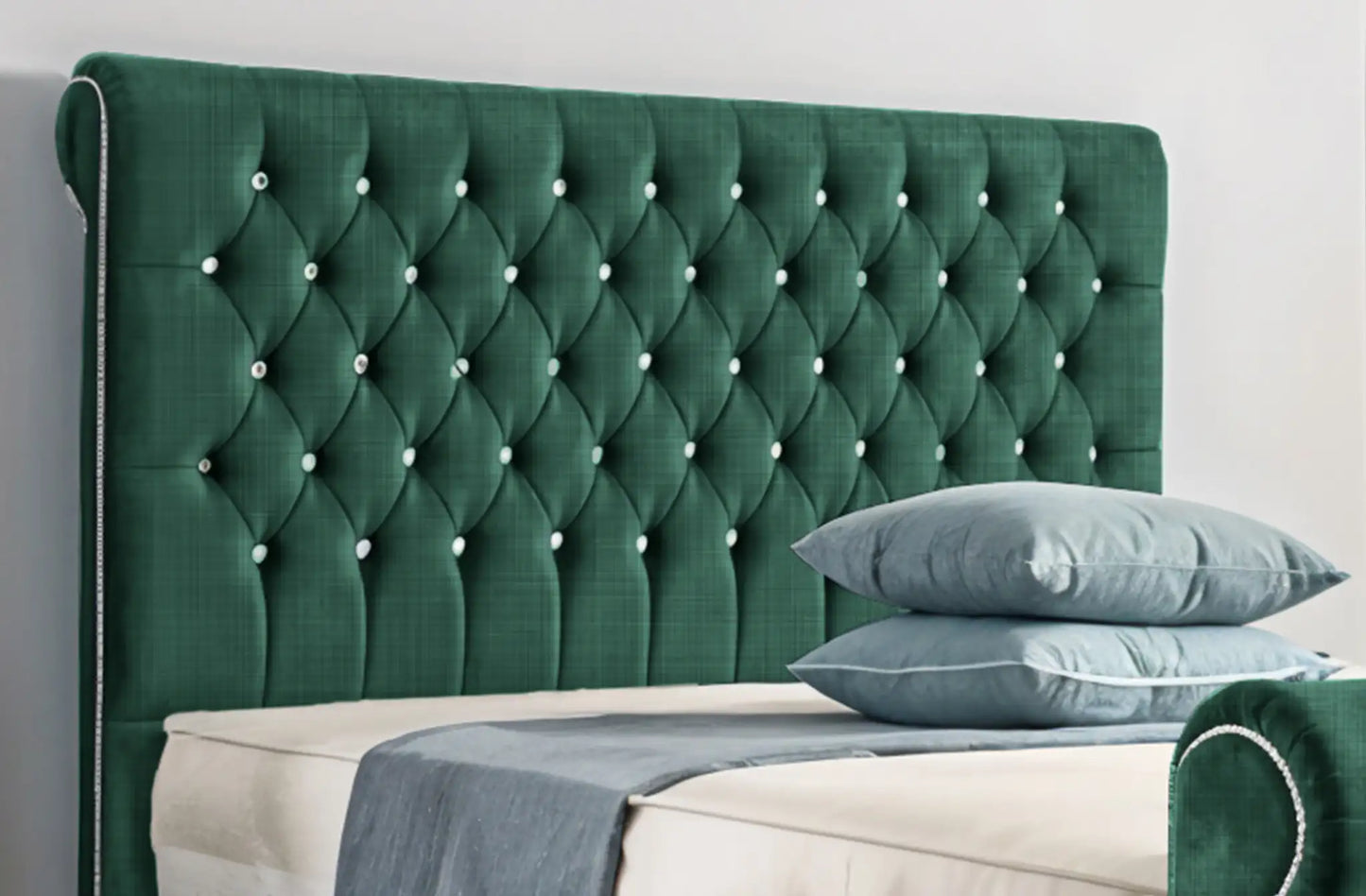 Arcade Sleigh Upholstered Bed
