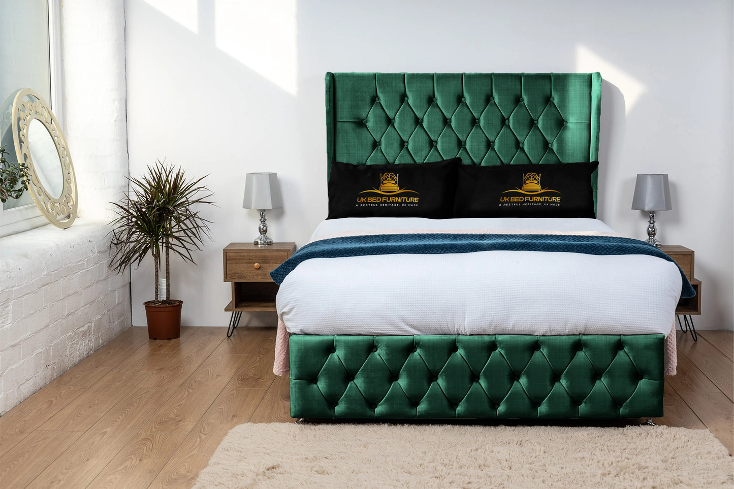 Luxor Wingback Divan Bed