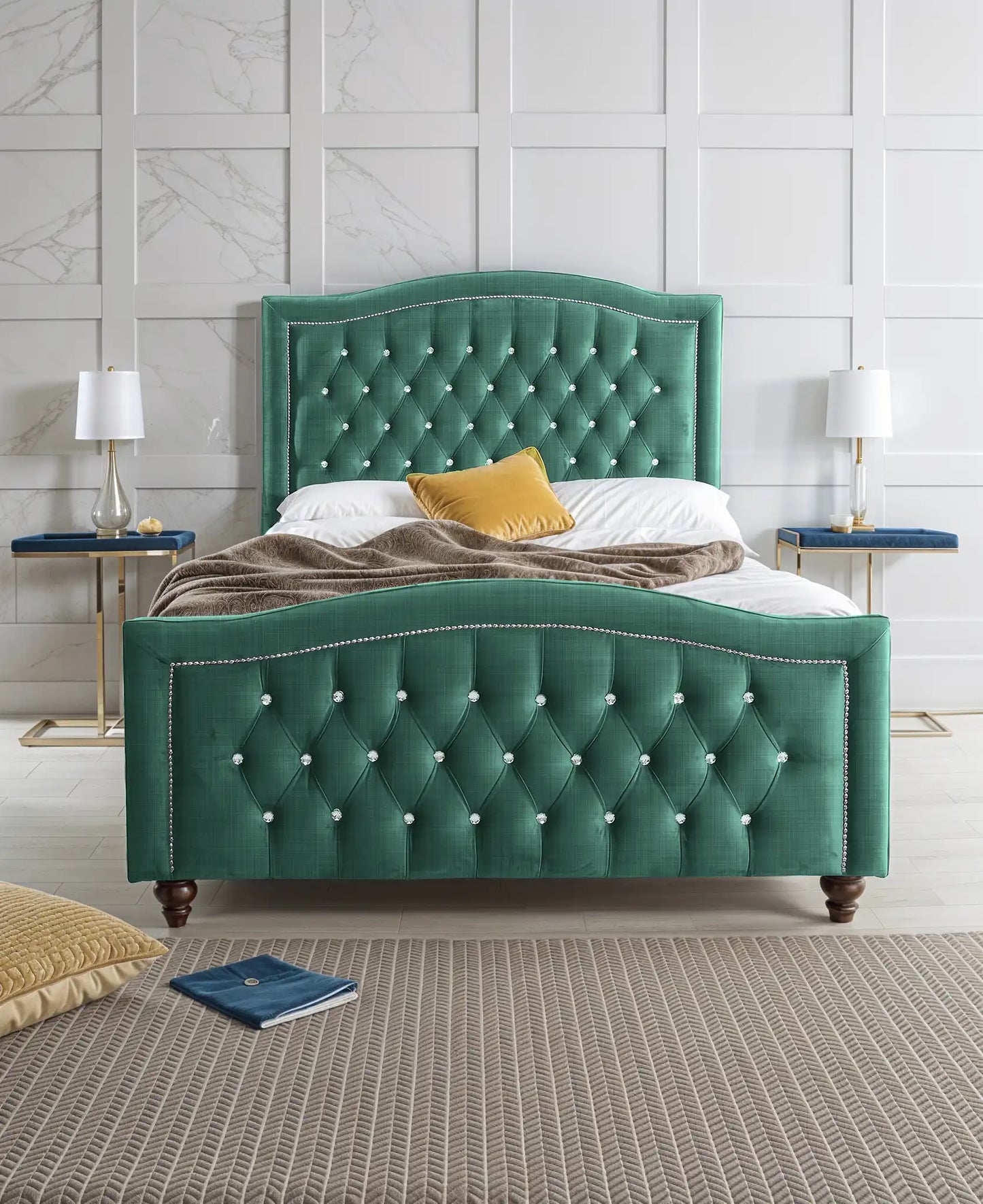 Stockholm Upholstered Bed