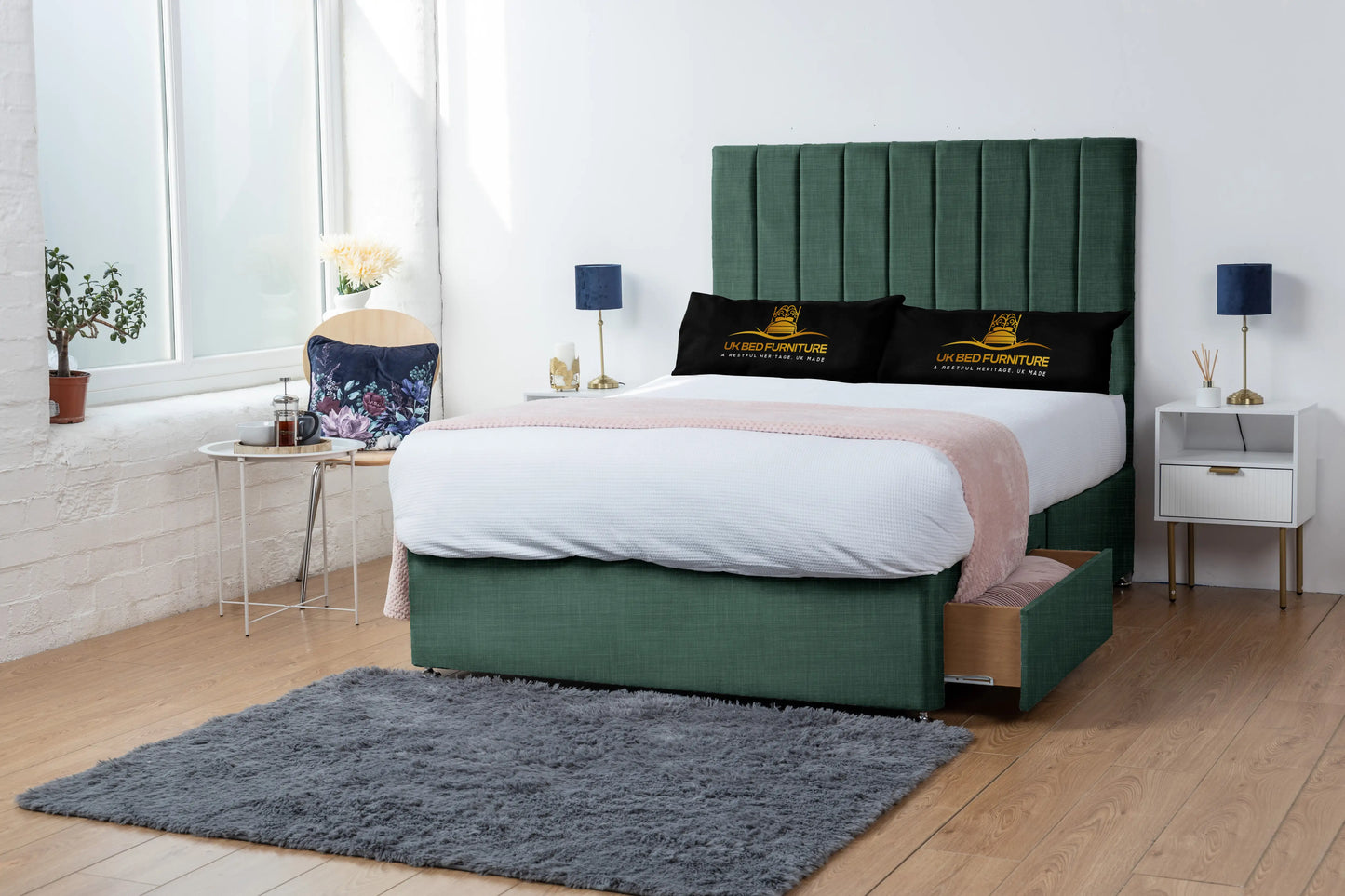 Amelia Lined Divan Bed