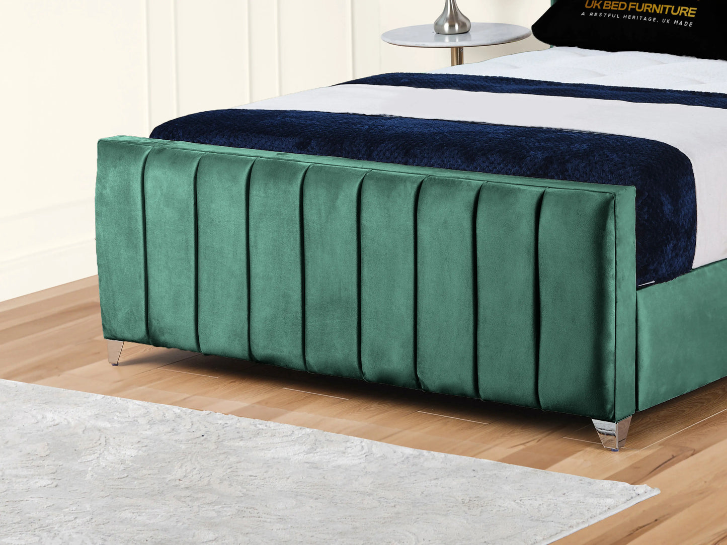 Empire Winged upholstered Bed