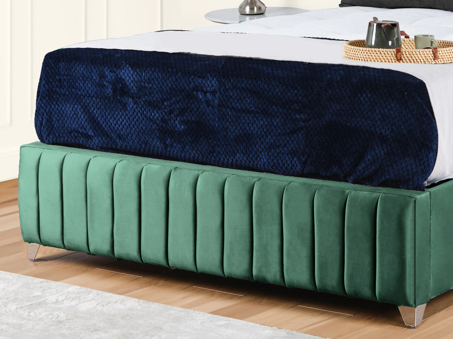 Milan upholstered bed
