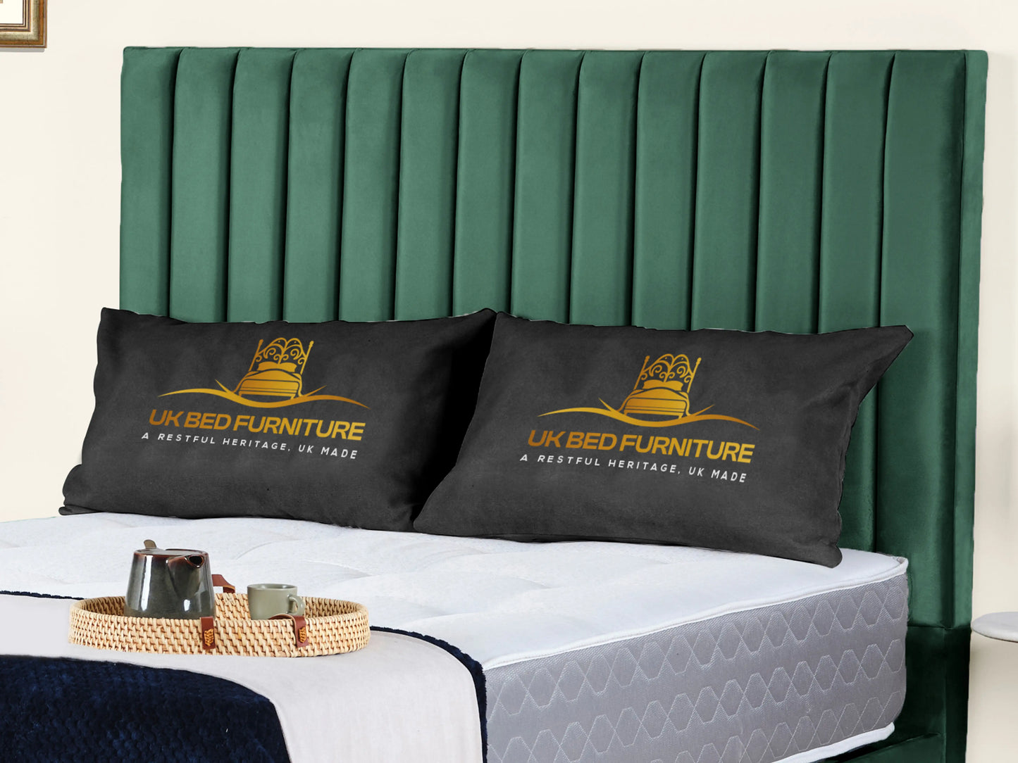 Milan upholstered bed