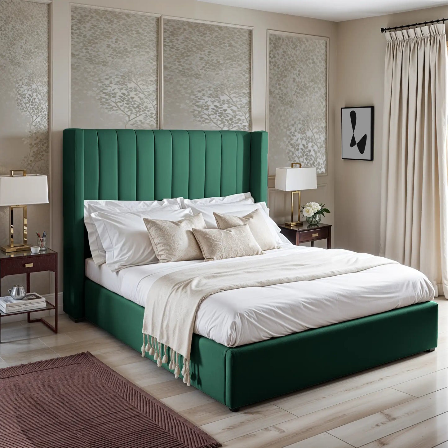 Barcelona Upholstered Bed