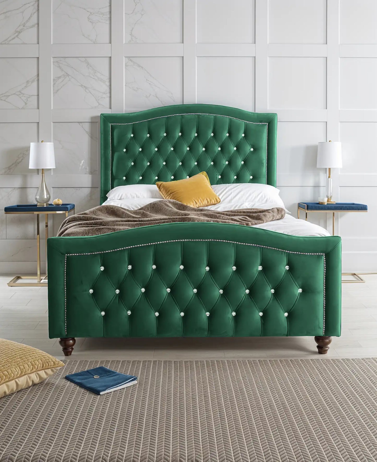 Stockholm Upholstered Bed