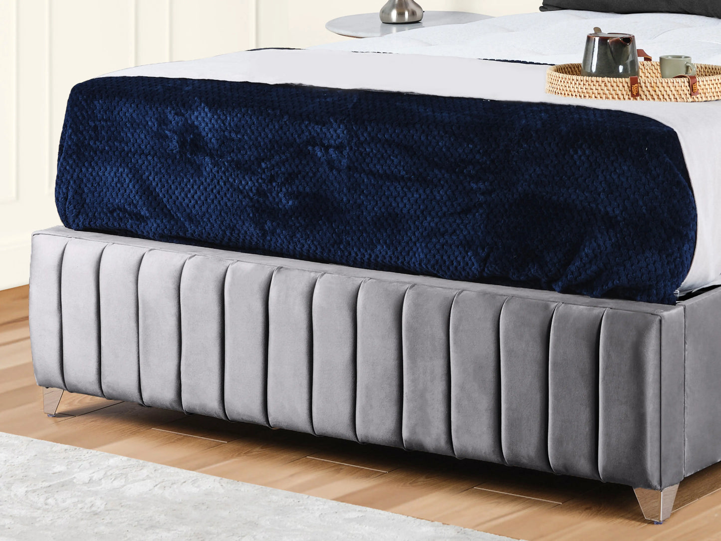 Milan upholstered bed