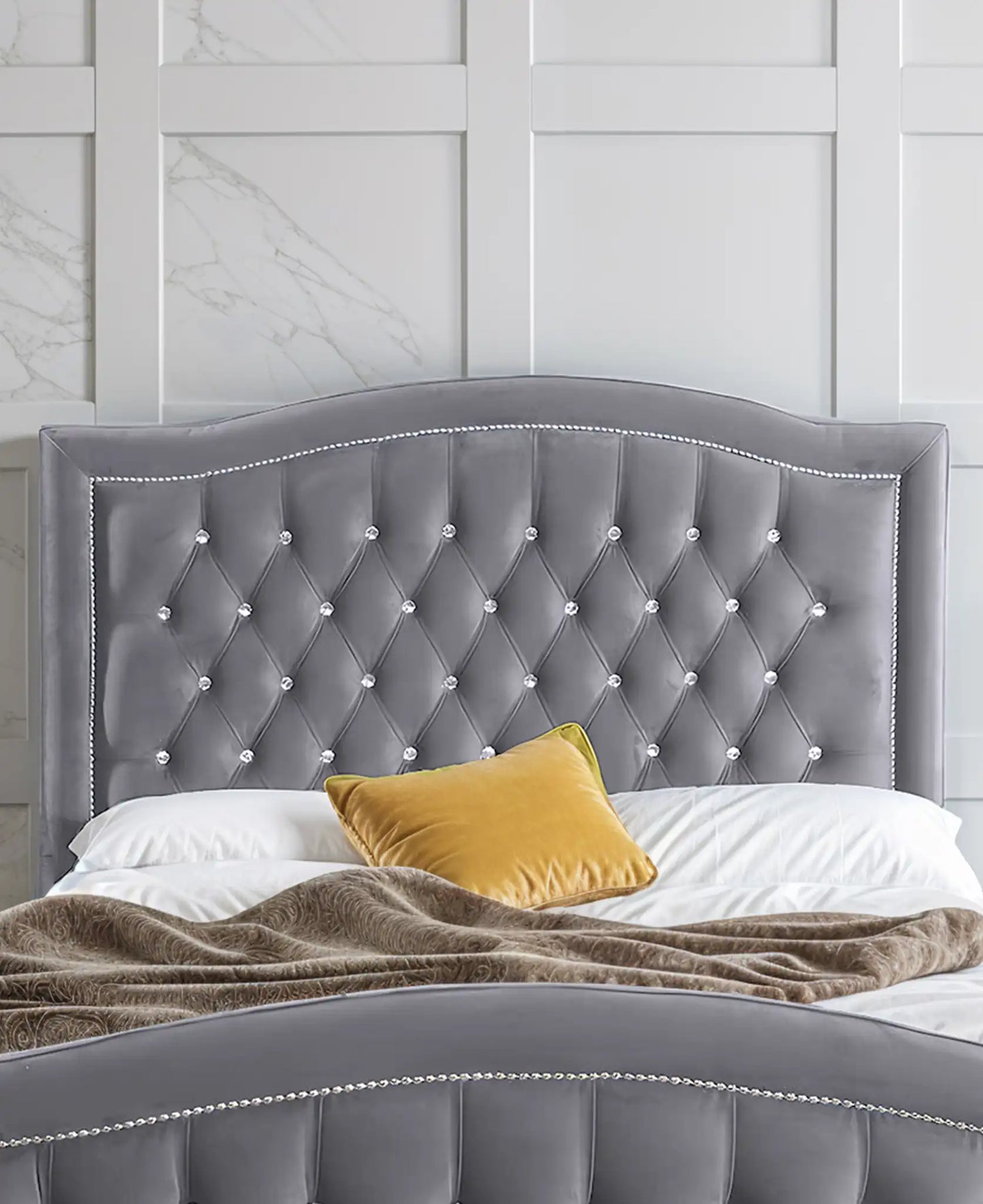 Stockholm Upholstered Bed