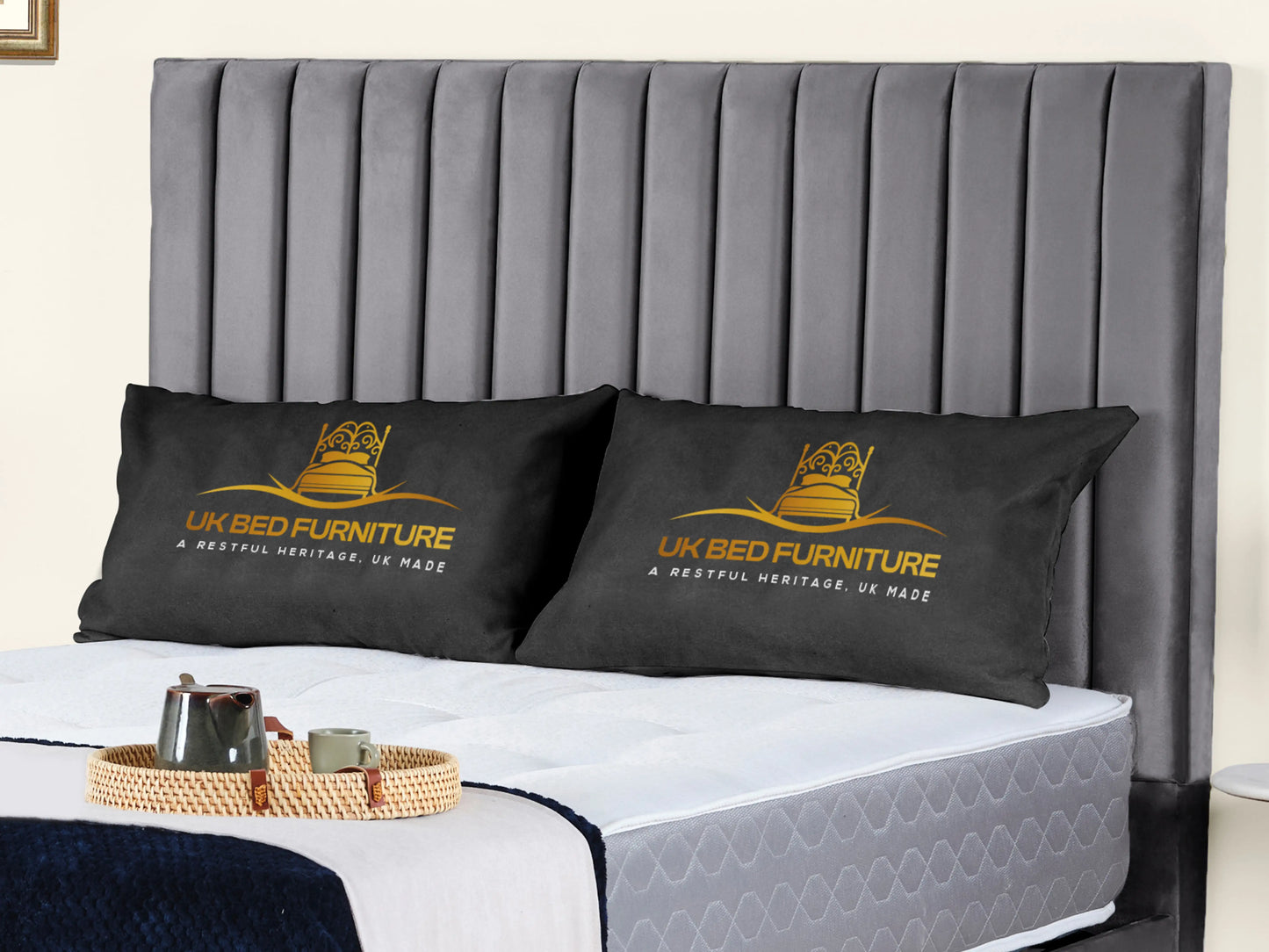 Milan upholstered bed