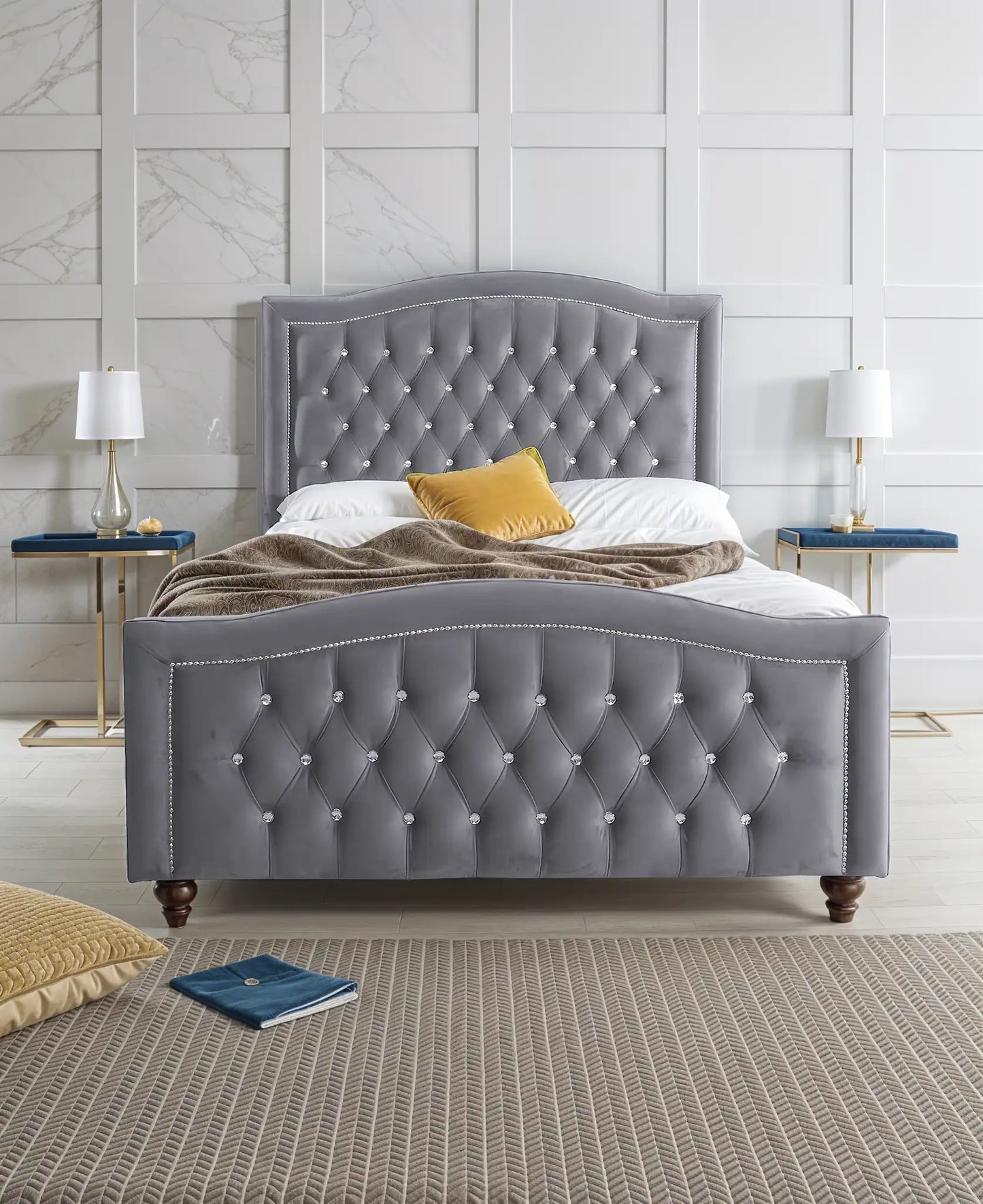 Stockholm Upholstered Bed