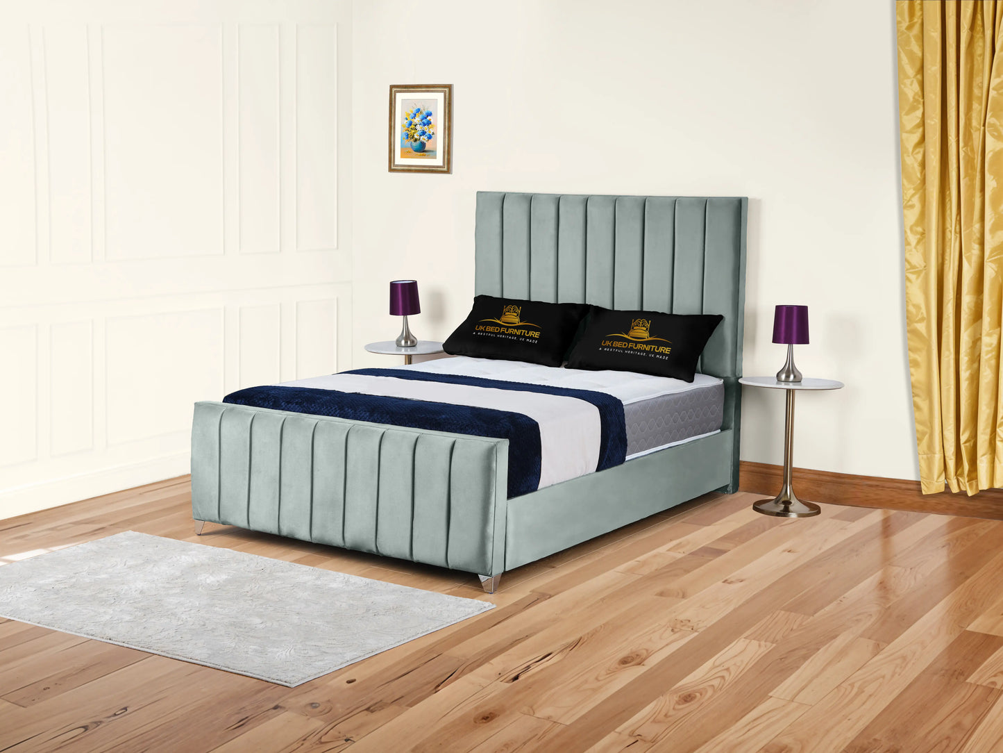 Lisburn Upholstered bed