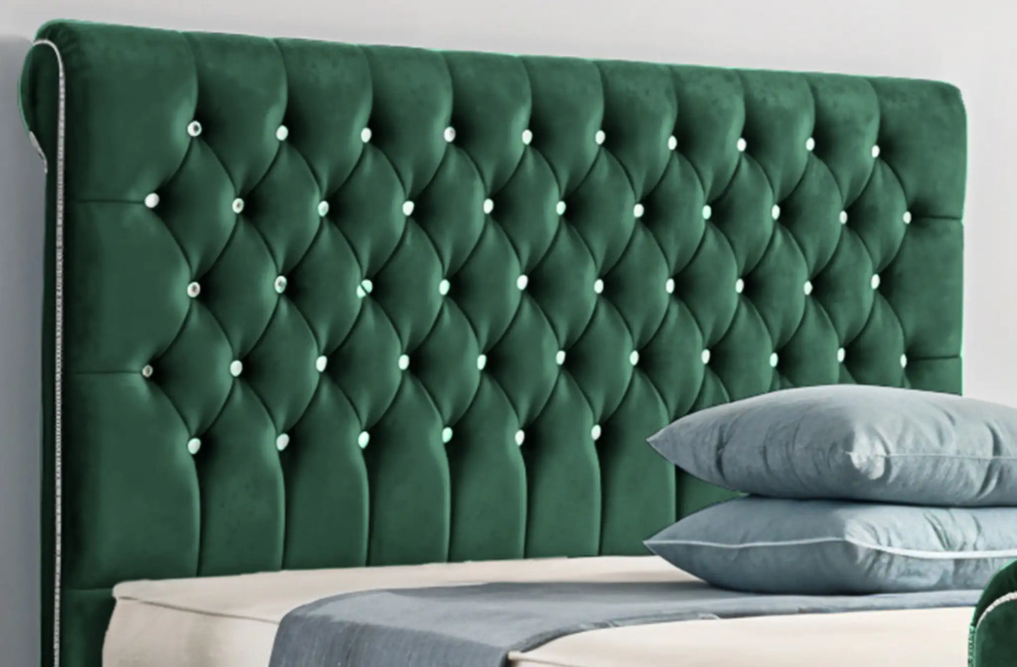 Arcade Sleigh Upholstered Bed