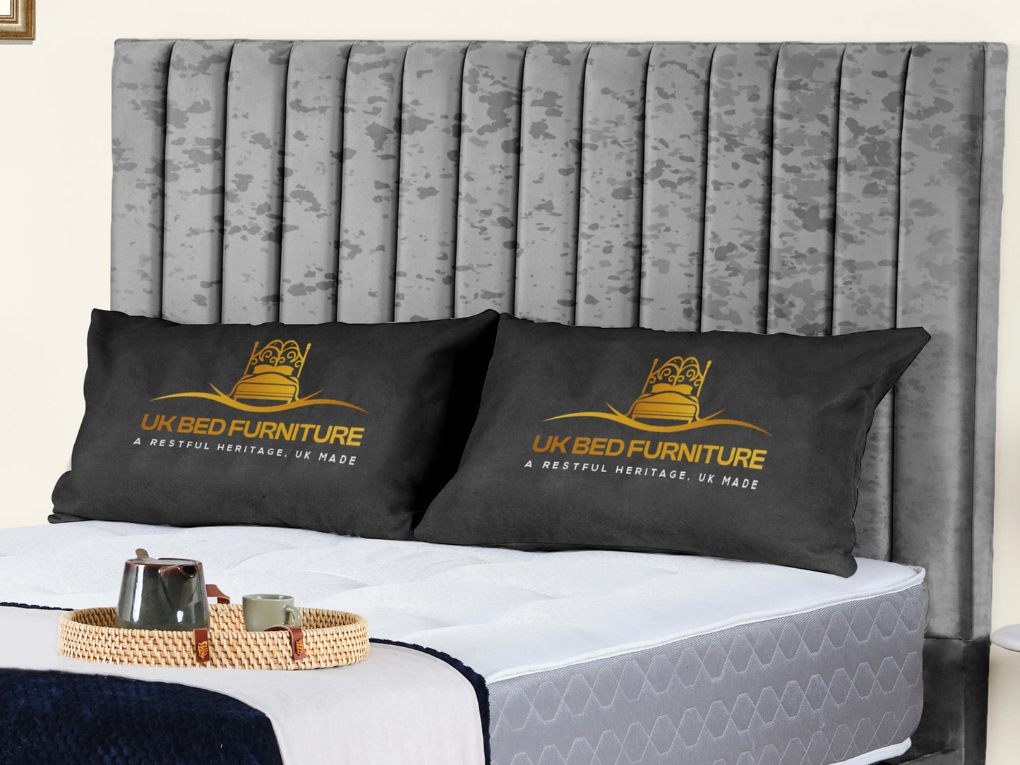 Milan upholstered bed