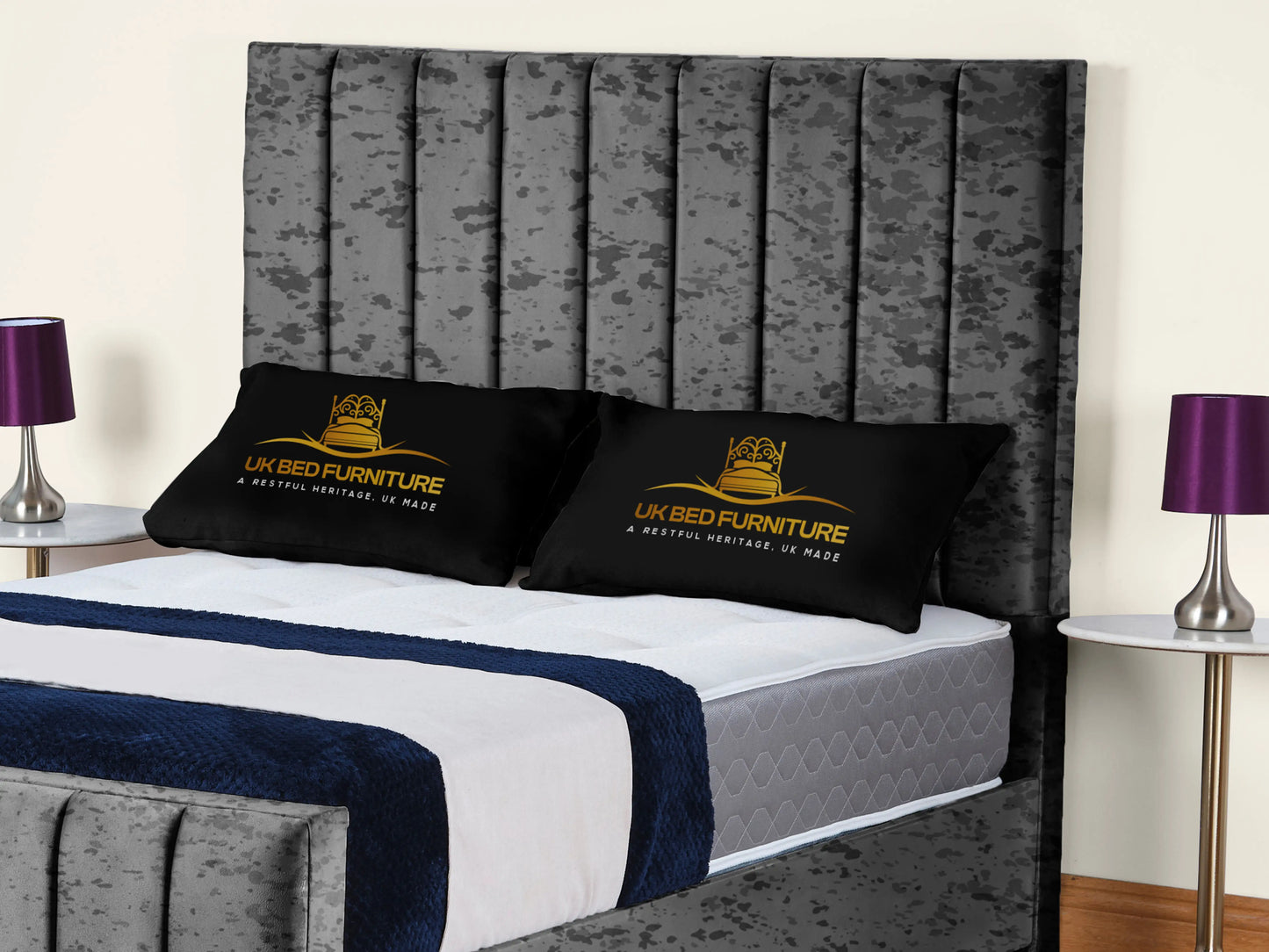Lisburn Upholstered bed