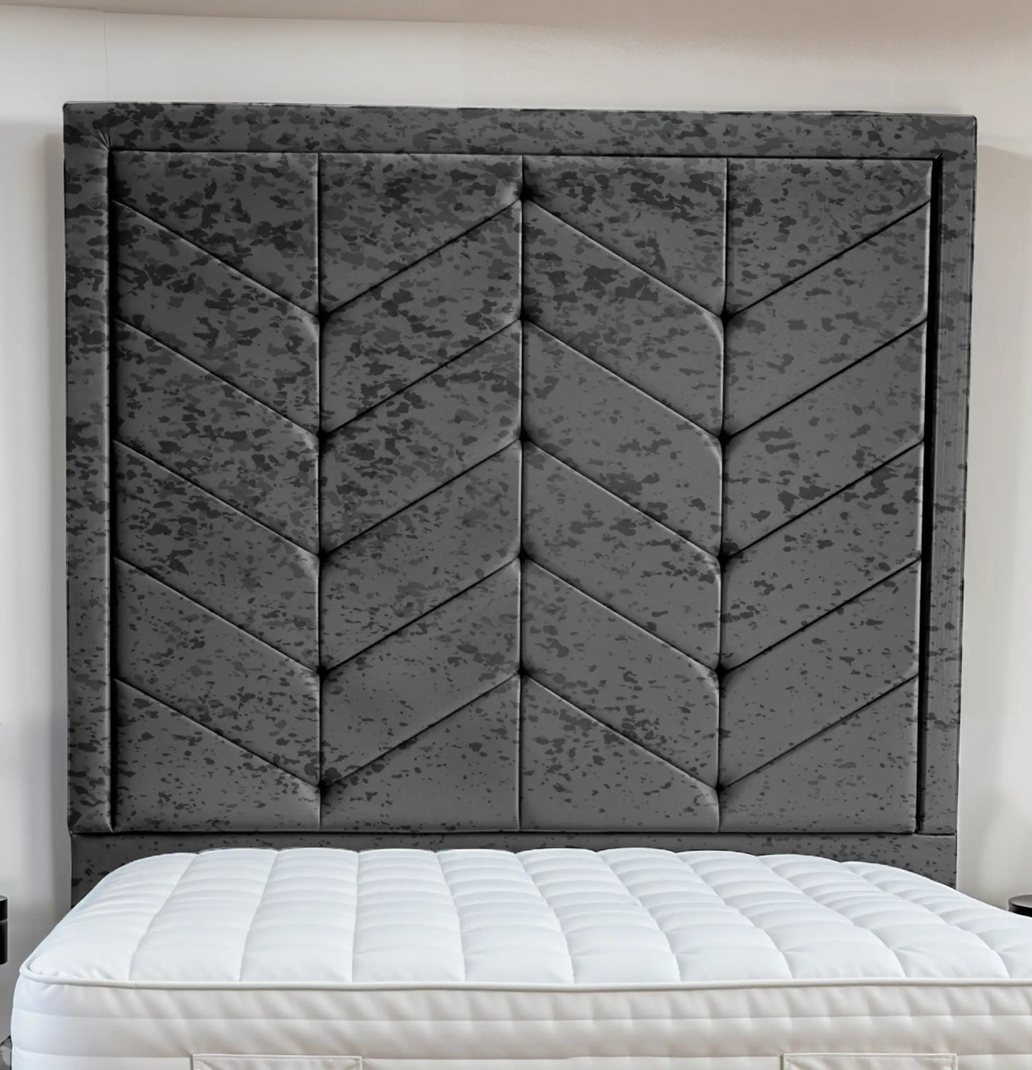 Indulgence Border Upholstered Bed