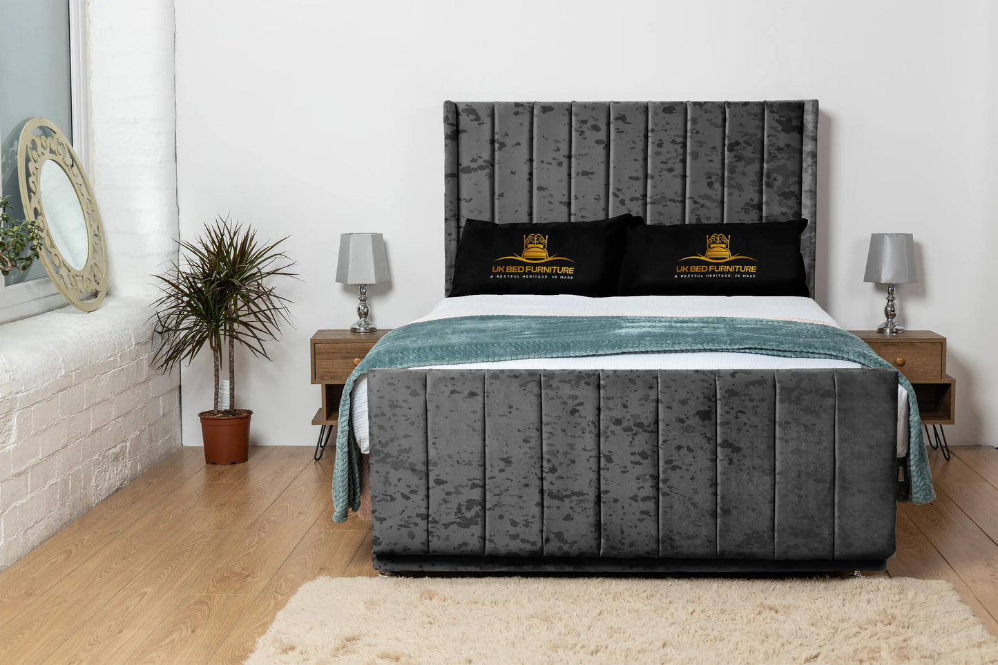 Seoul Wingback Divan Bed